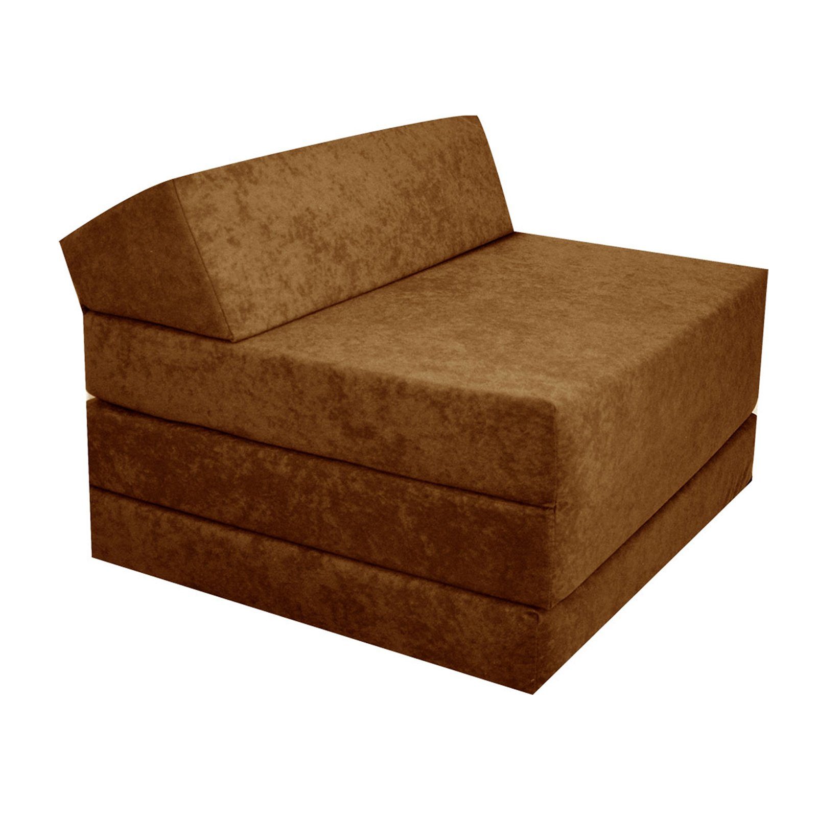 Klappmatratze Klappmatratze Gästematratze mit Kopfteil Größe 200x70x10cm, FORTISLINE