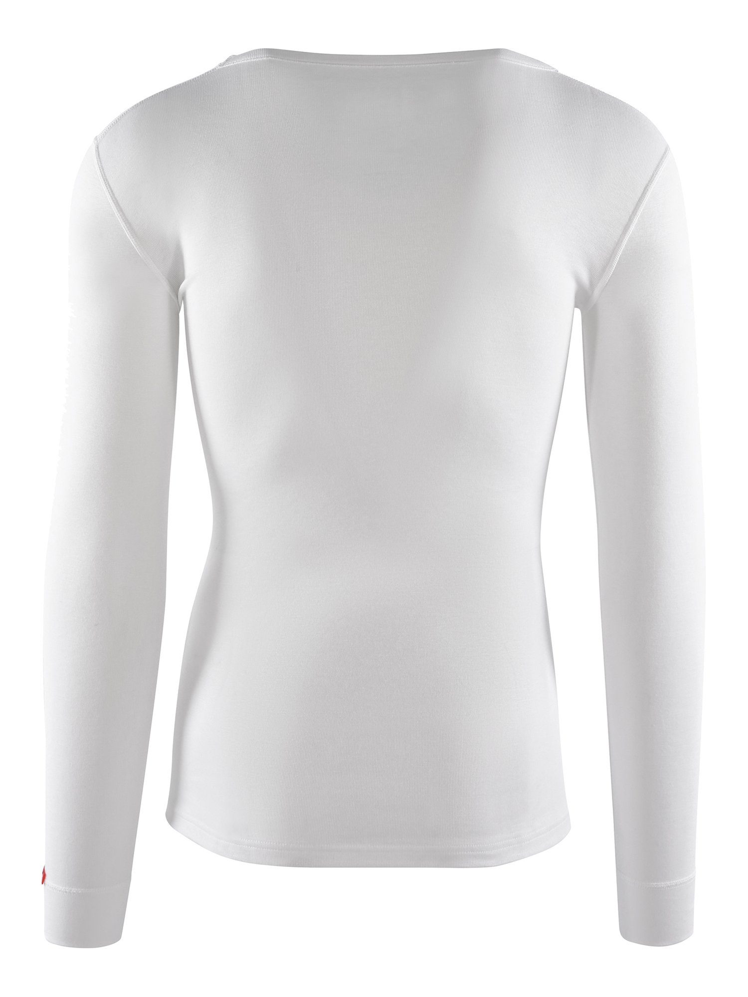 Thermo-unterhemd Thermo-oberteile V-Neck Longsleeve Thermounterhemd BlackSpade White - Snow Langarm Thermal