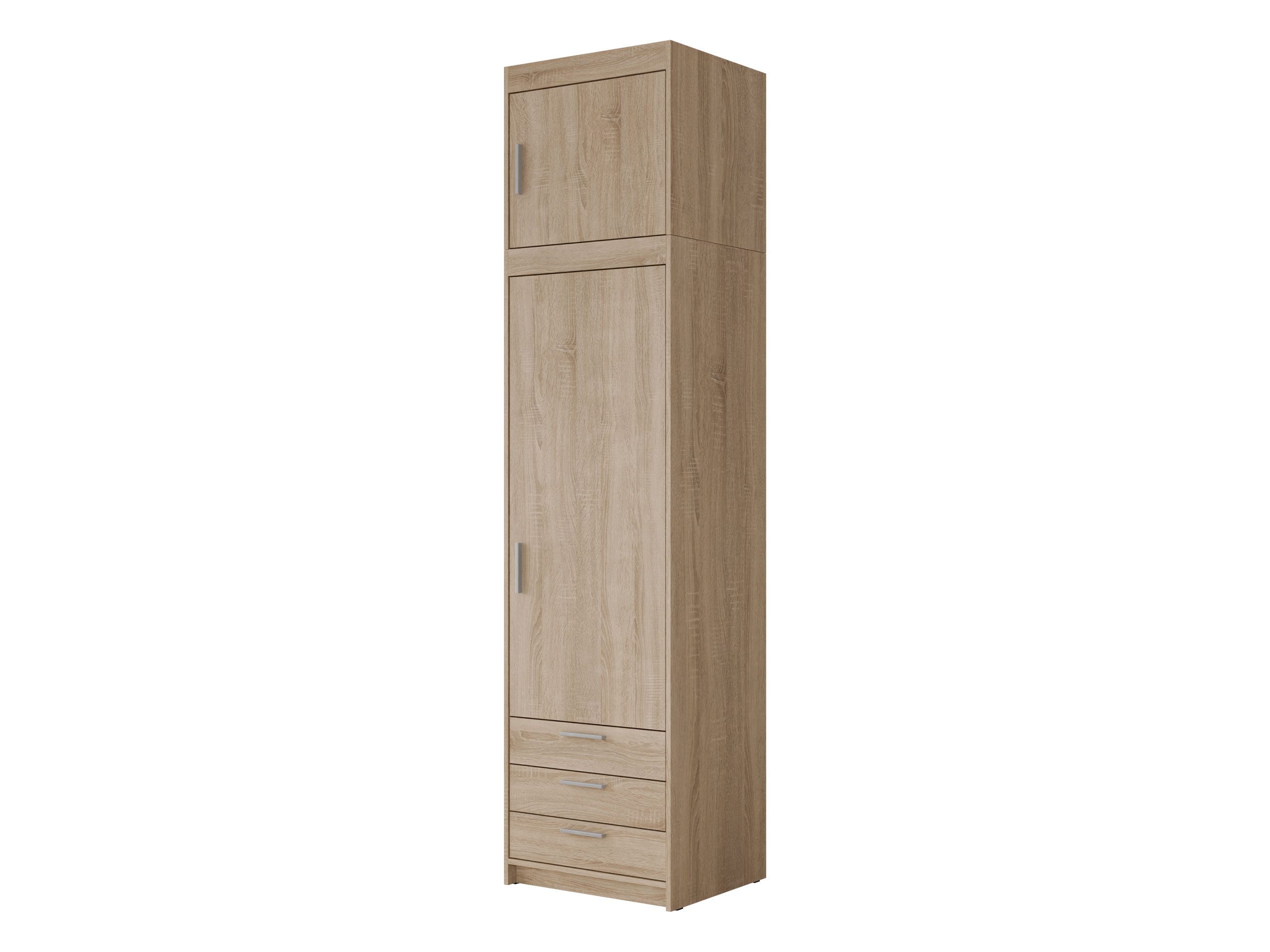 MIRJAN24 Kleiderschrank Elena 1D3S + Schrankaufsatz günstig online kaufen