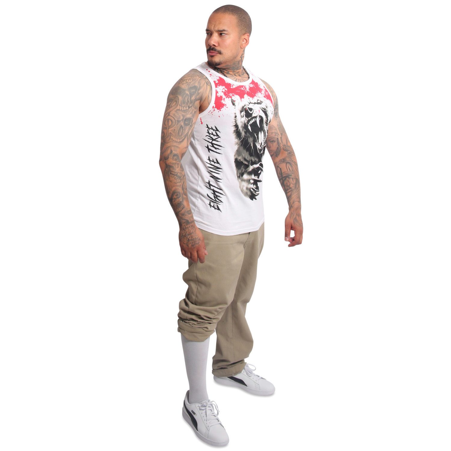 YAKUZA Muskelshirt Creepy – Bild 5 von 5
