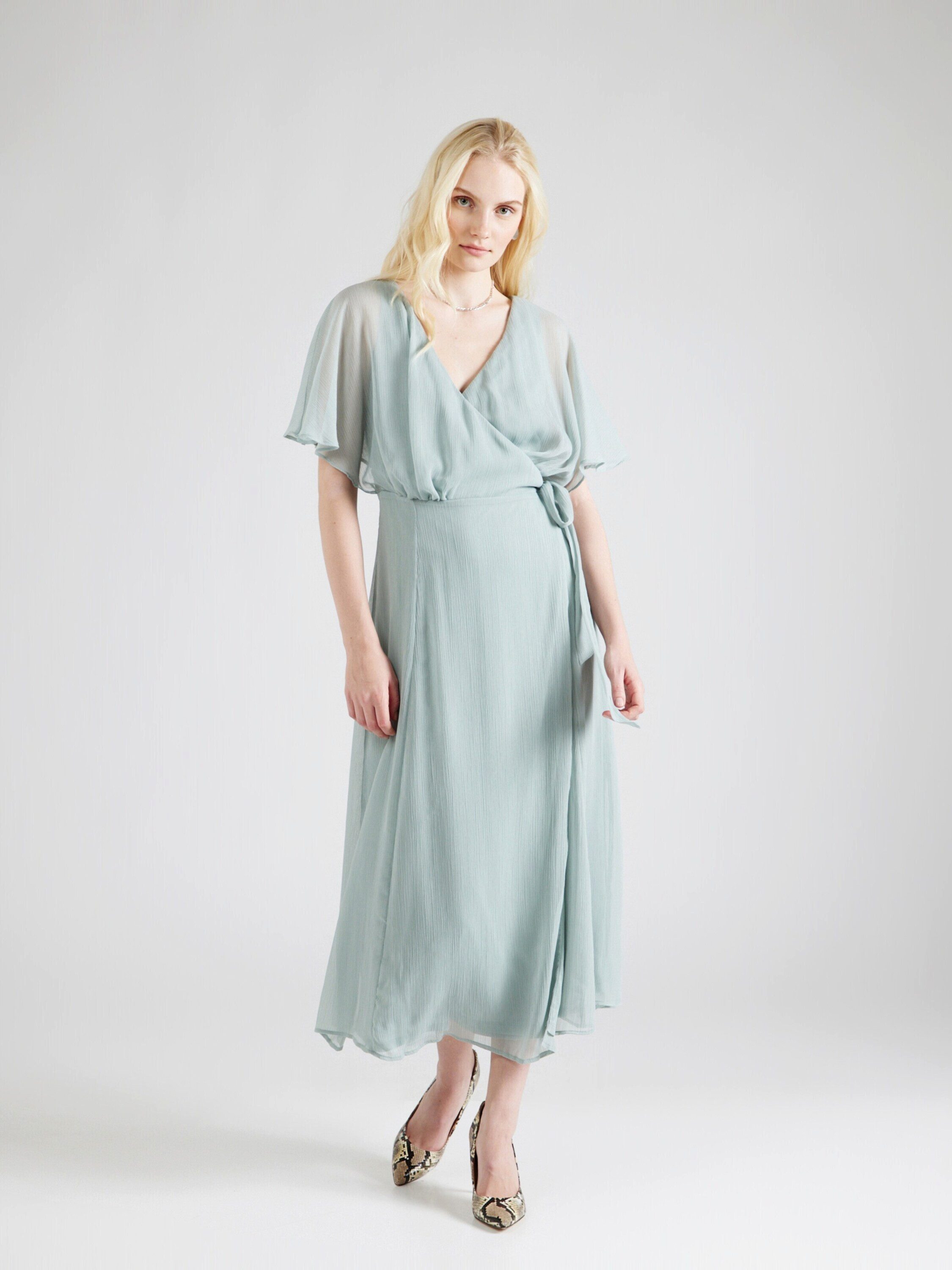 Vila Shirtkleid Elegantes Wickelkleid mit Gürtel günstig online kaufen