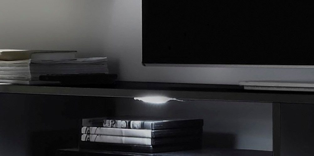 trendteam LED Unterbauleuchte, LED fest integriert, Kaltweiß, LED Unterbauspots mit kalt-weißem Licht - Mit Fußschalter