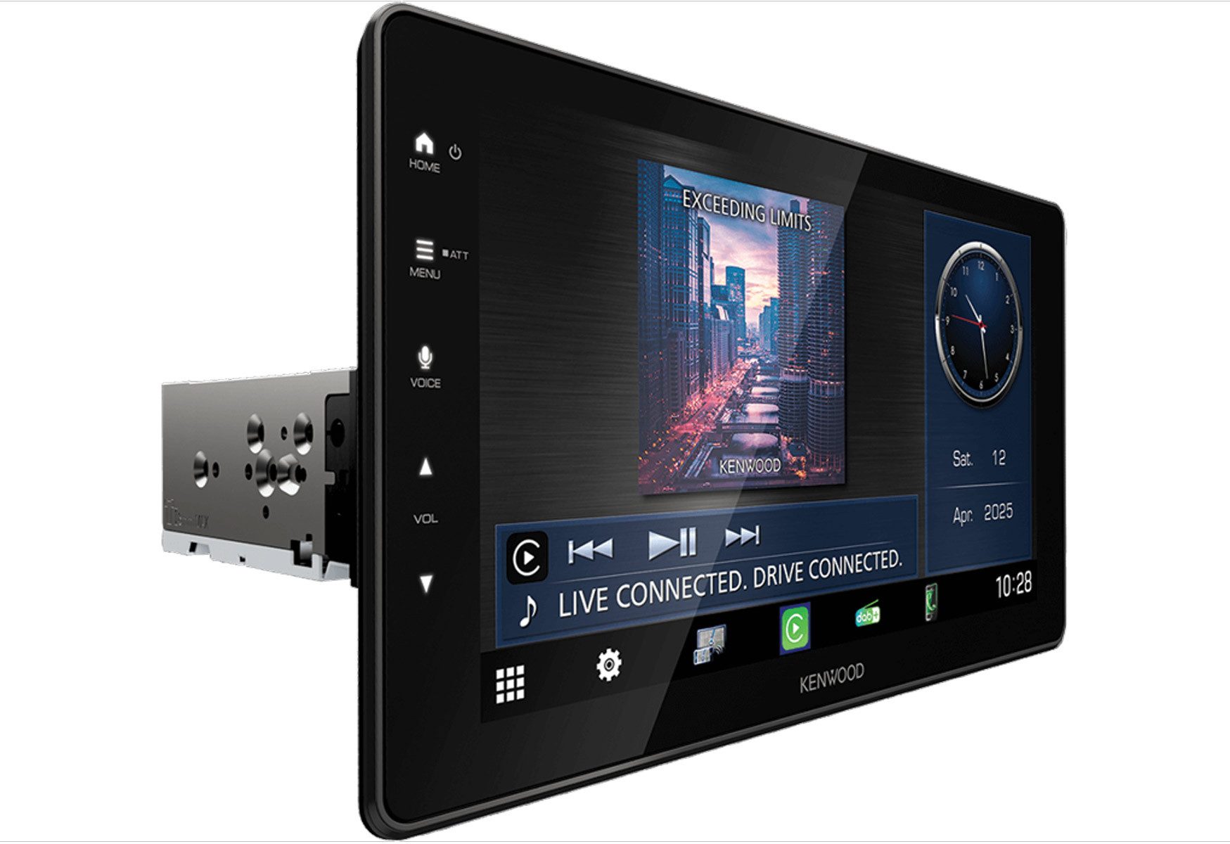 KENWOOD DMX-F920DS 1-DIN Digital Media Receiver mit 9 Zoll HD-Display Autoradio