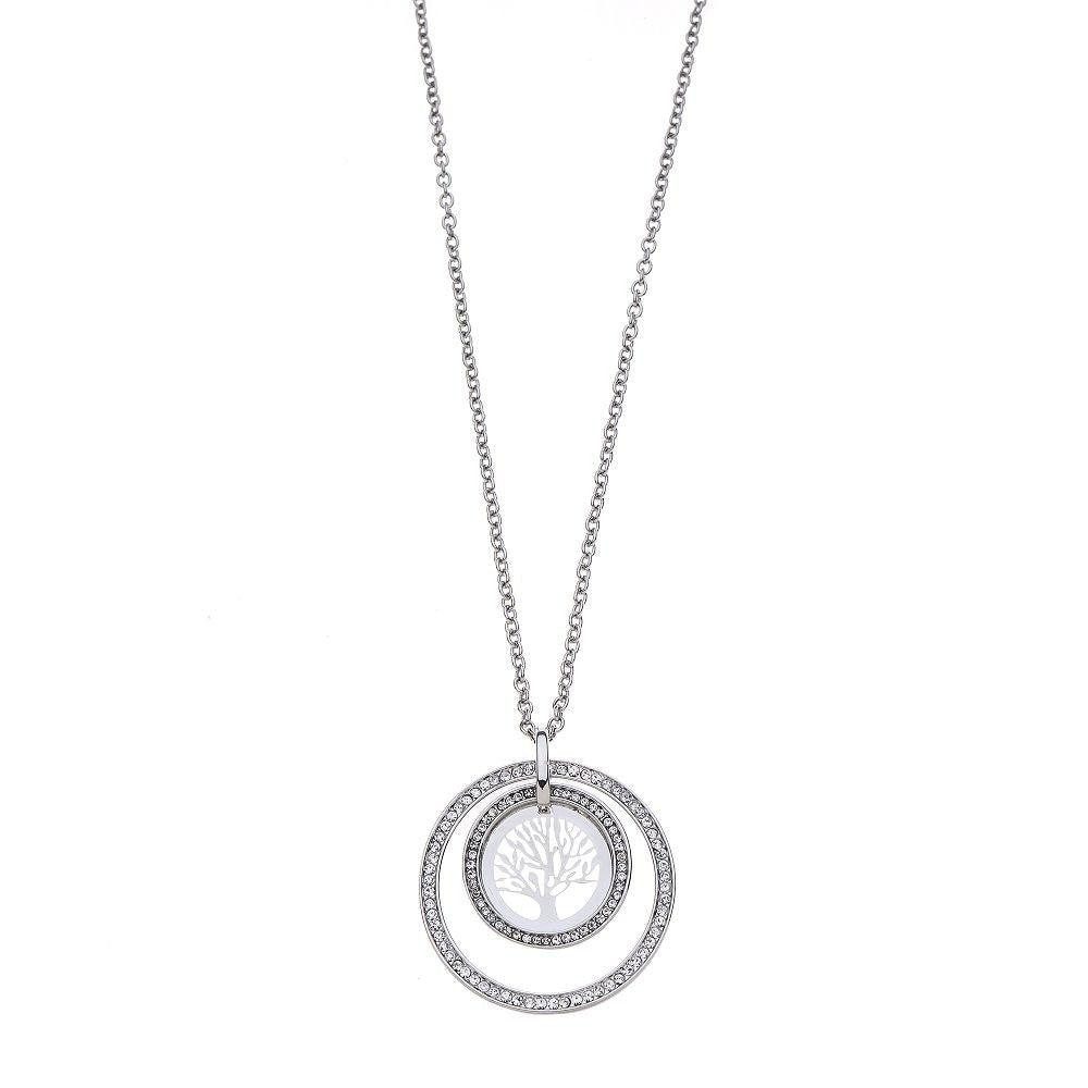 Brise Schmuck Edelstahlkette Edelstahl-Halskette in Silber · ca. 60 cm · Karabiner, 100 % Edelstahl · Silber · Gesamtlänge: ca. 60cm