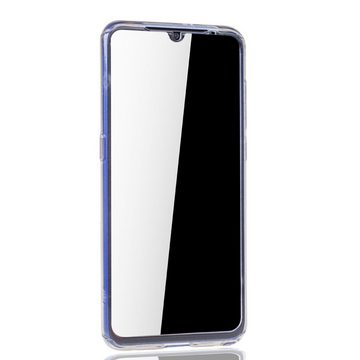 König Design Handyhülle Xiaomi Mi 9, Xiaomi Mi 9 Handyhülle 360 Grad Schutz Full Cover Transparent