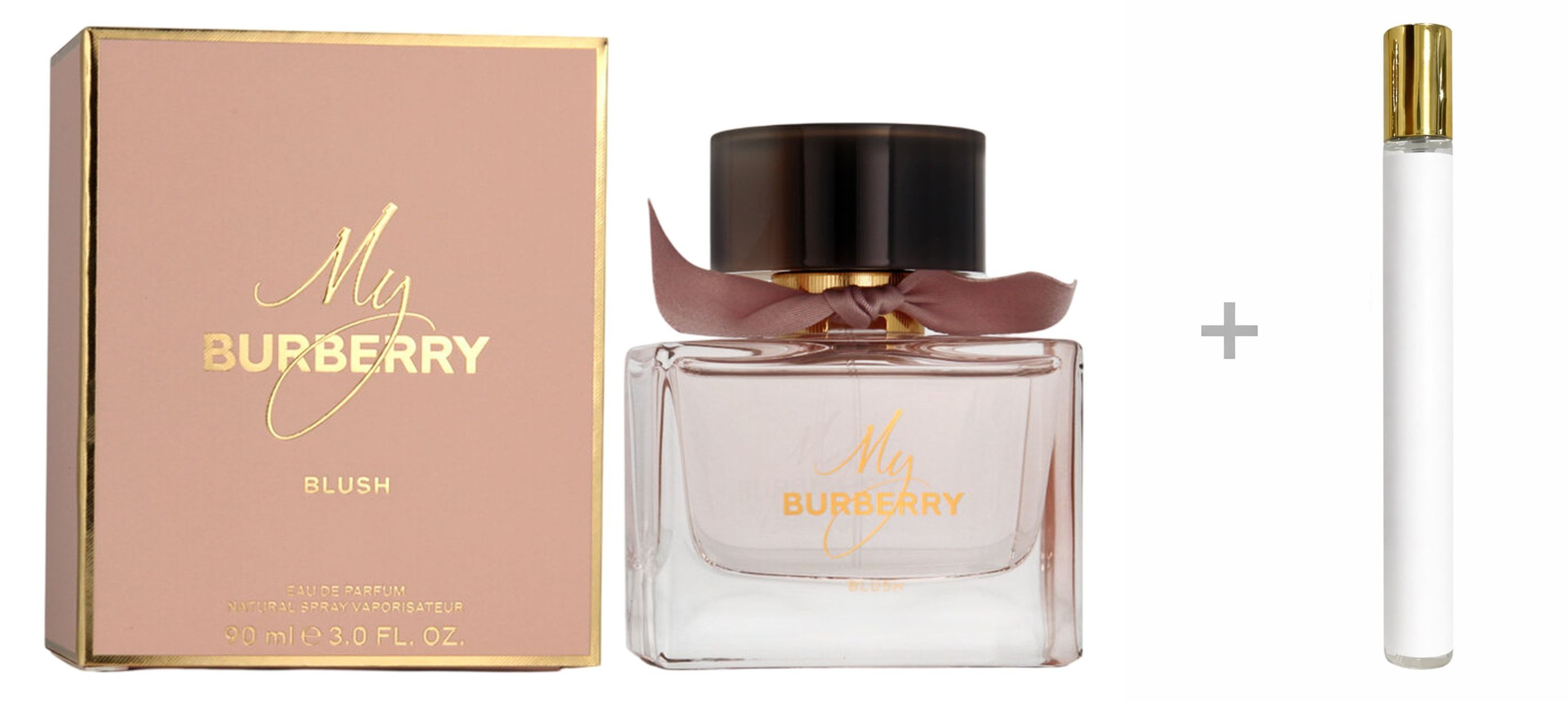 BURBERRY Duft-Set My Burberry Blush Damen EDP Spray + Reiseduft, BURBERRY, Damenparfüm, Glasflakon, Damenduft
