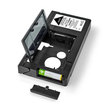 Nedis Videokassette Videorecorder VHS-C Kassette Adapter Kassettenadapter für VHS-Recorder