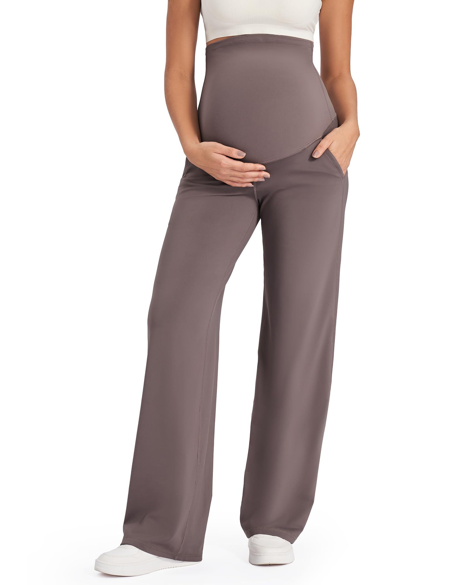 G4Free Umstandshose Damen Umstandshose Jogginghosen Slim Fit Yogahose Arbei günstig online kaufen