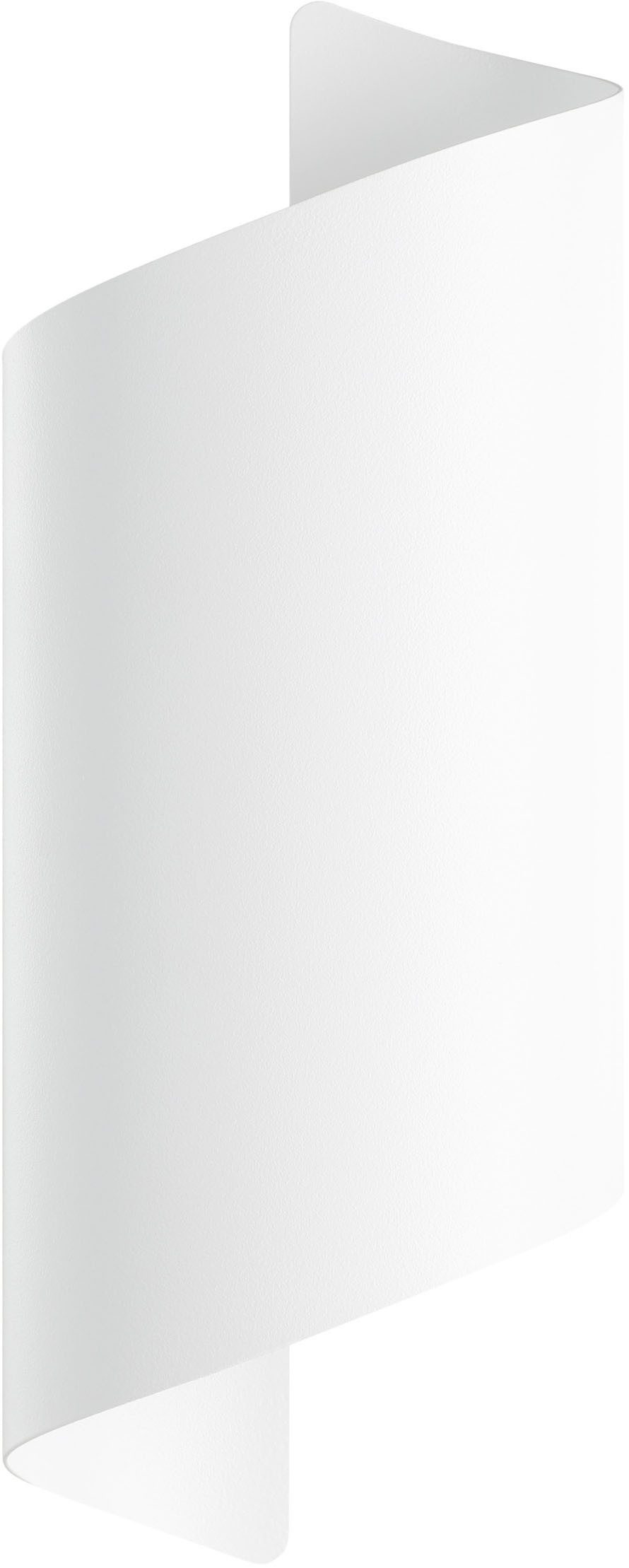 EGLO Wandleuchte MONTARELLO Wandlampe - Stahl - LED - 2X4W - IP44, LED fest integriert, Neutralweiß, Kaltweiß, Warmweiß, Außenbeleuchtung, Außenwandleuchte, Terrasse, L11 x H27,5 x AL7,5 cm