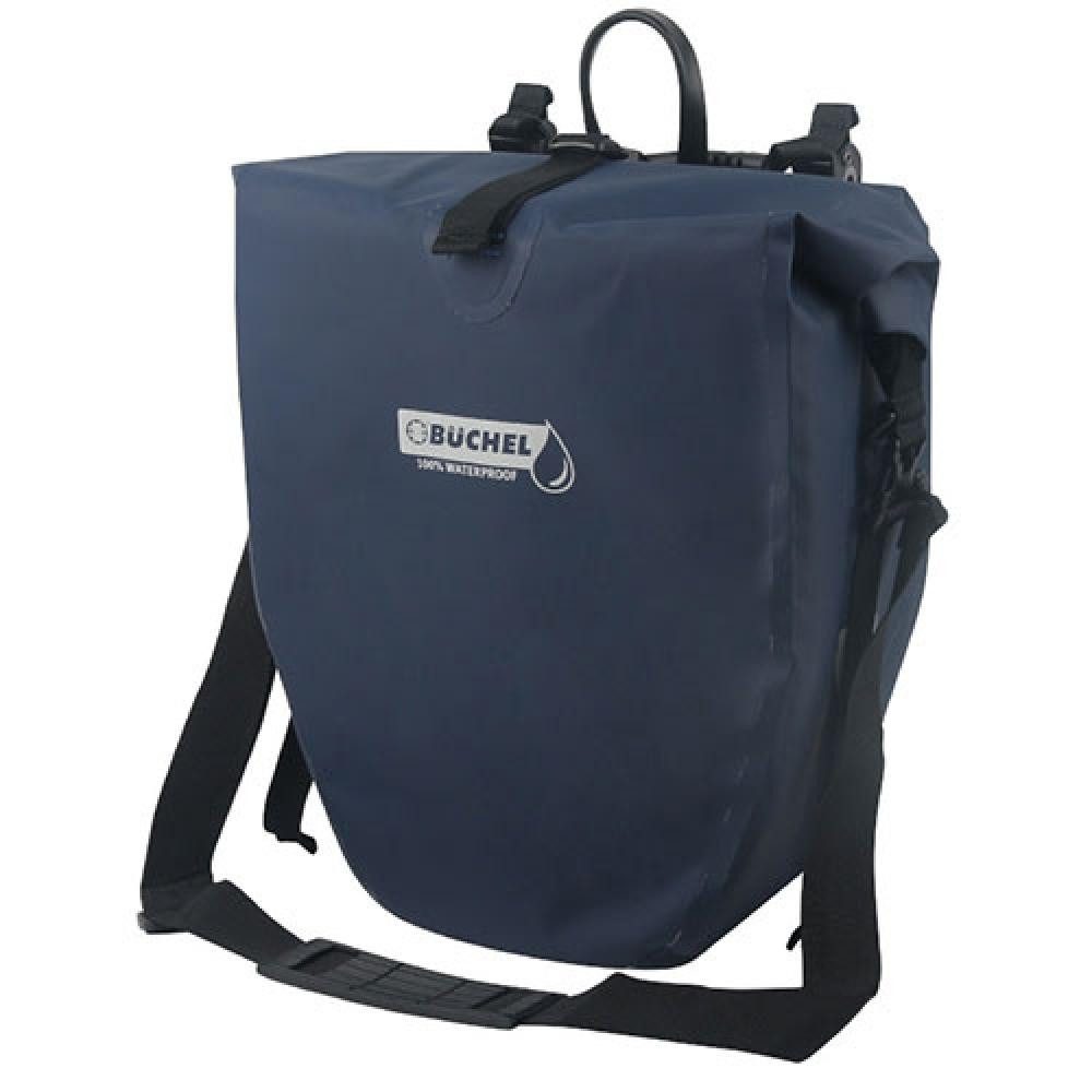 Büchel Fahrradtasche Büchel Seitentasche mit Schultergurt dress blue