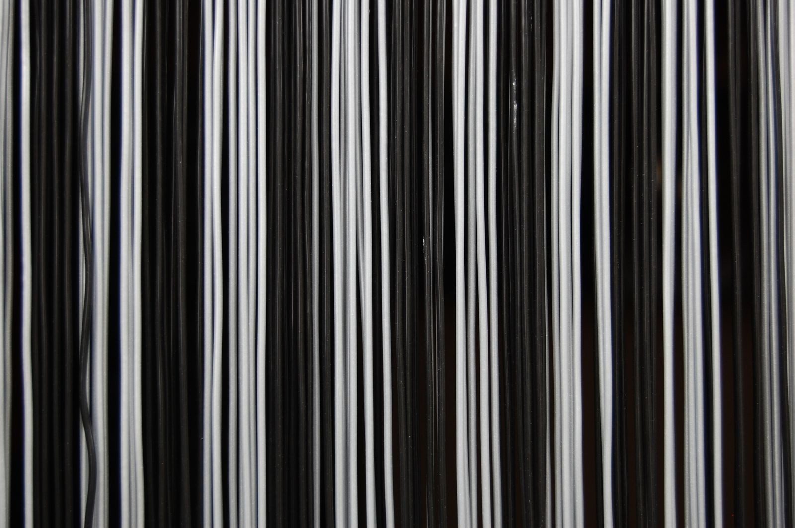 La Tenda Insektenschutz-Vorhang Türvorhang TRENTO 3 XL Streifenvorhang schwarz, 140 x 230 cm, PVC - Länge und Breite individuell kürzbar