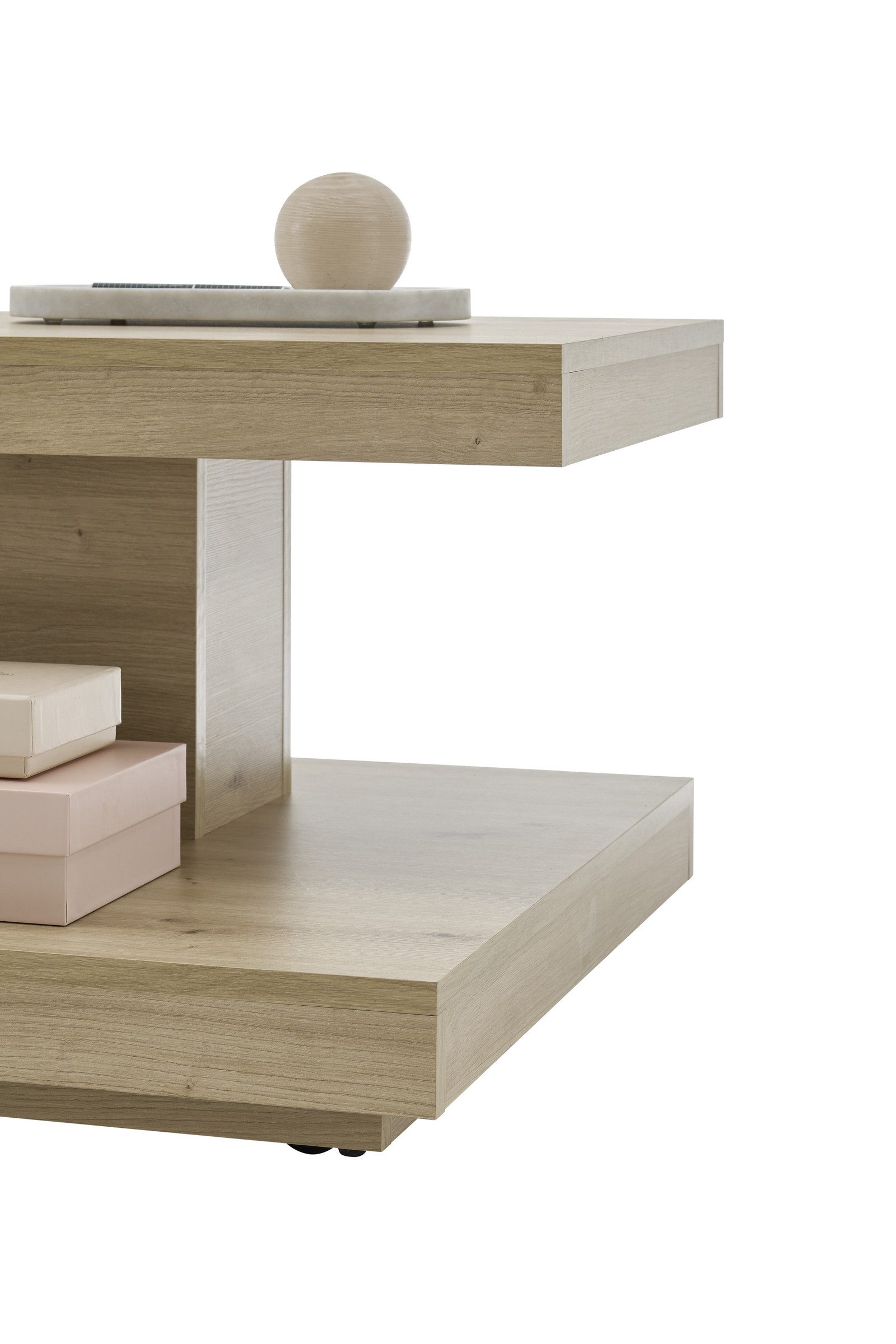 freiraum Couchtisch Rachel, in Artisan Eiche Dekor - 108x41,5x60cm (BxHxT)