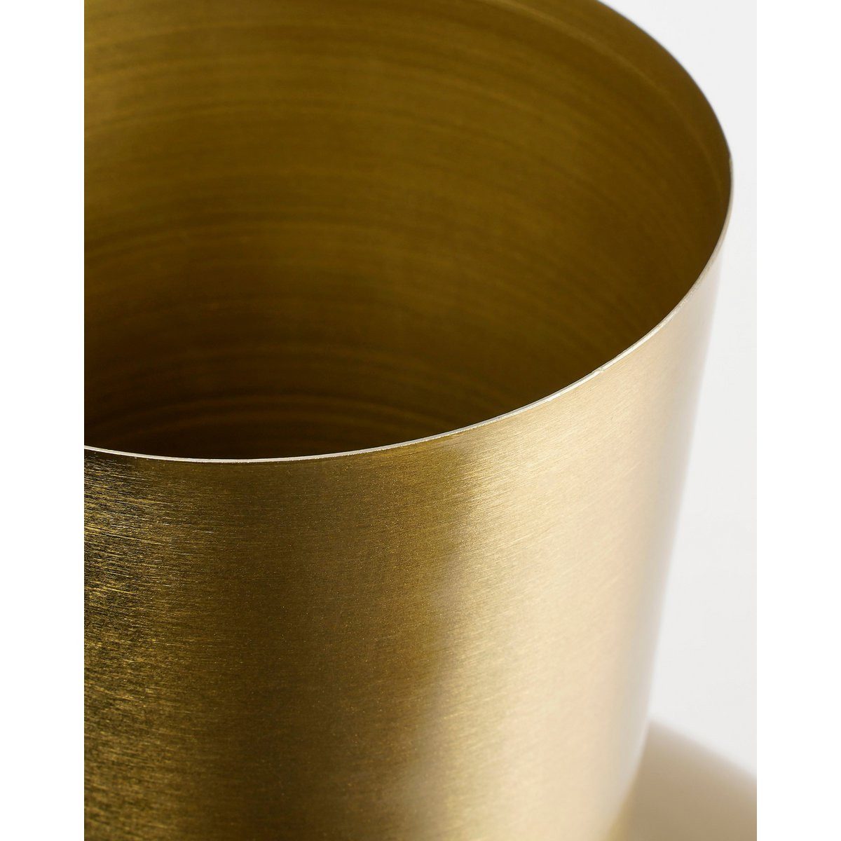 Mica Decorations Dekovase Dara Vase bauchig H42 x Ø28 cm Metall (1 St., 1 Vase), große Vase, ideal für große Blumensträuße