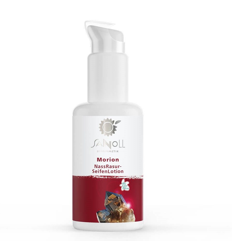 Sanoll Rasiercreme Morion - Nassrasur Seifenlotion 100ml