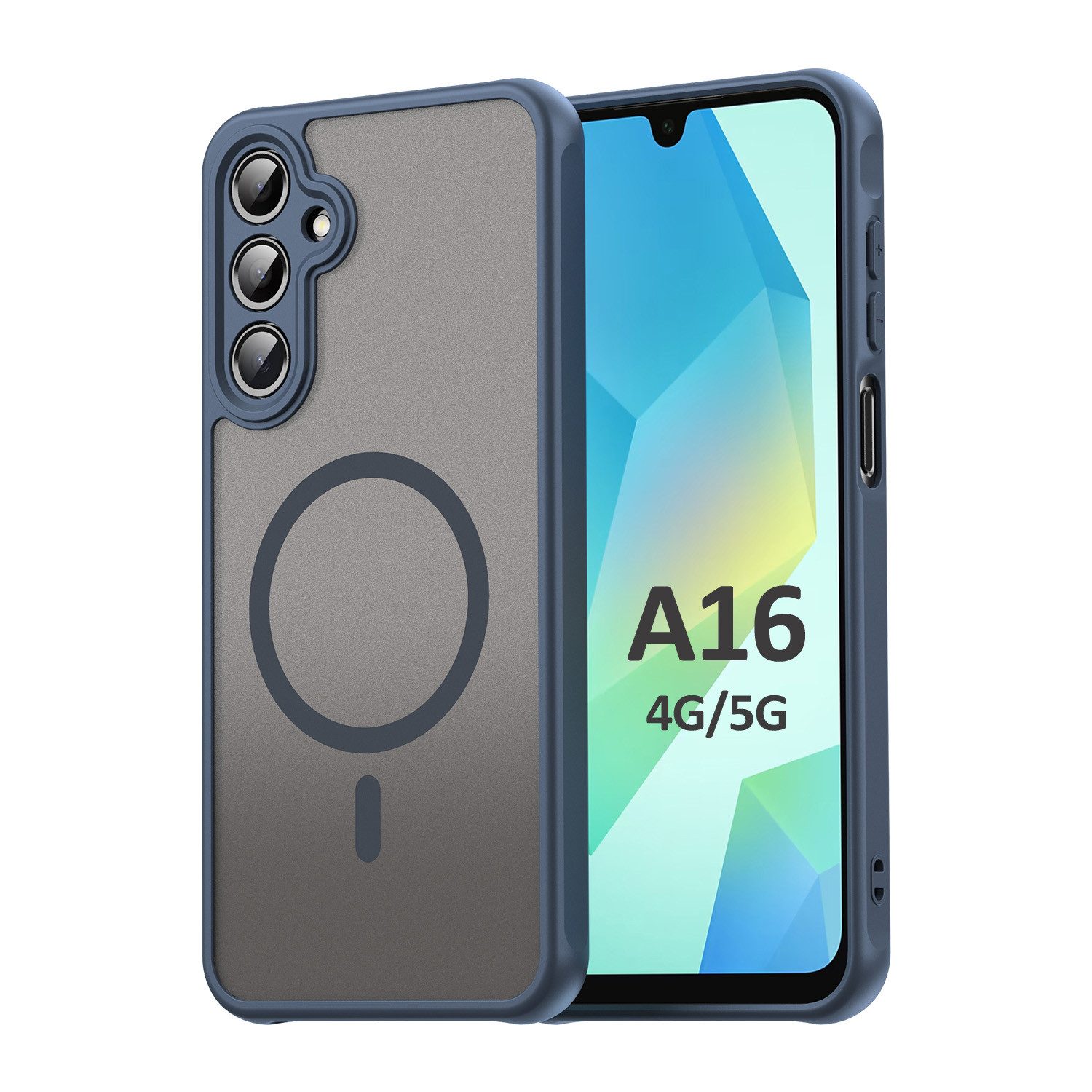 betterfon Handyhülle für Samsung Galaxy Schutzhülle Case, Magnetisches Laden, mattes Design, kratzfest & stoßfest verarbeitet