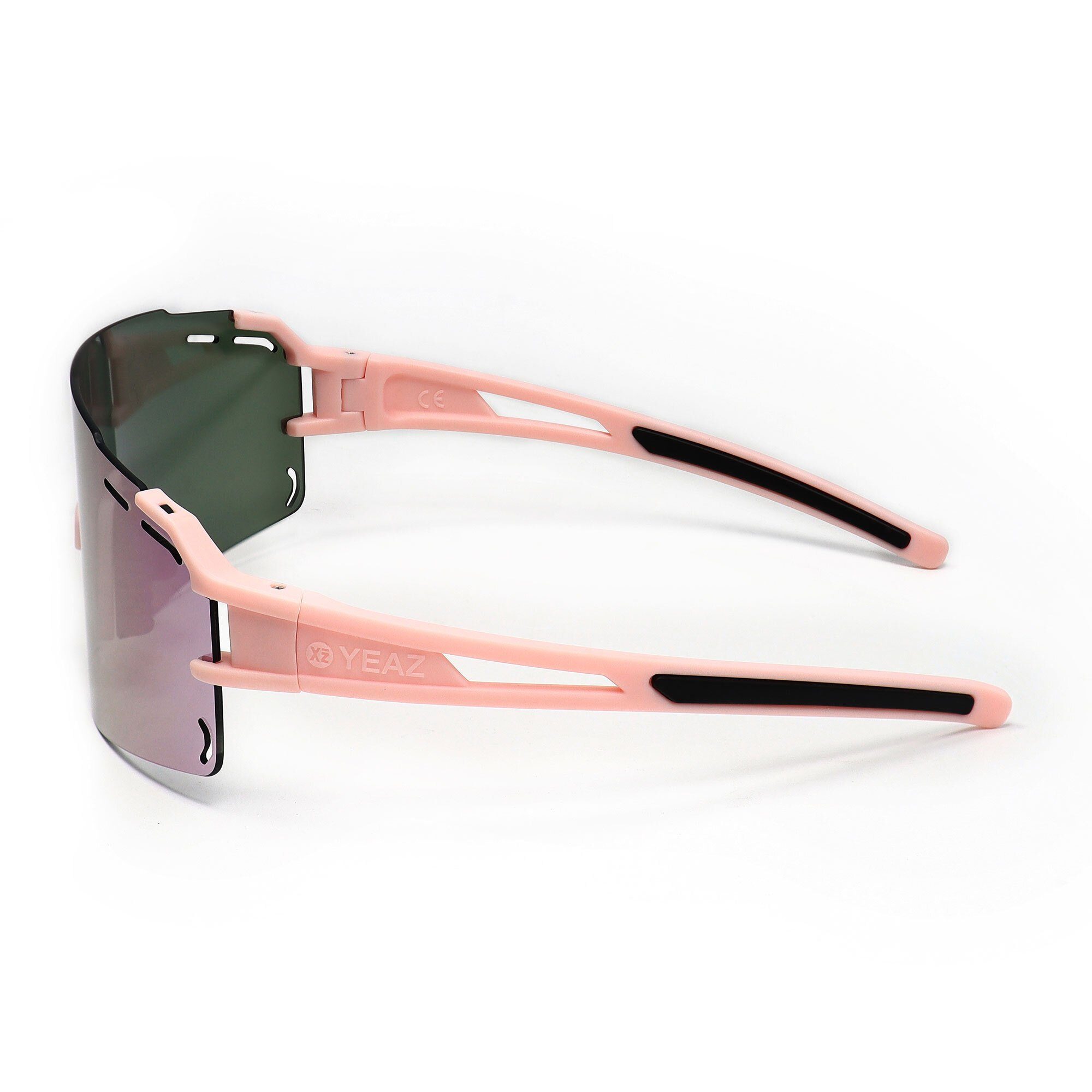 YEAZ Sportbrille SUNCRUISE Sport-Sonnenbrille Grün, Sport-Sonnenbrille
