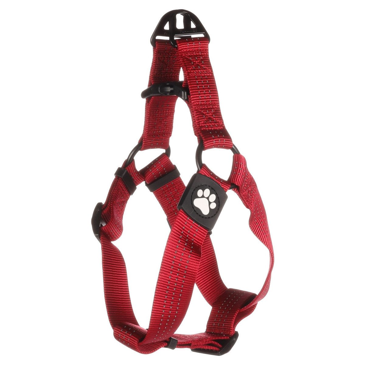 Hunde-Geschirr Geschirr Step & Go Zorba rot