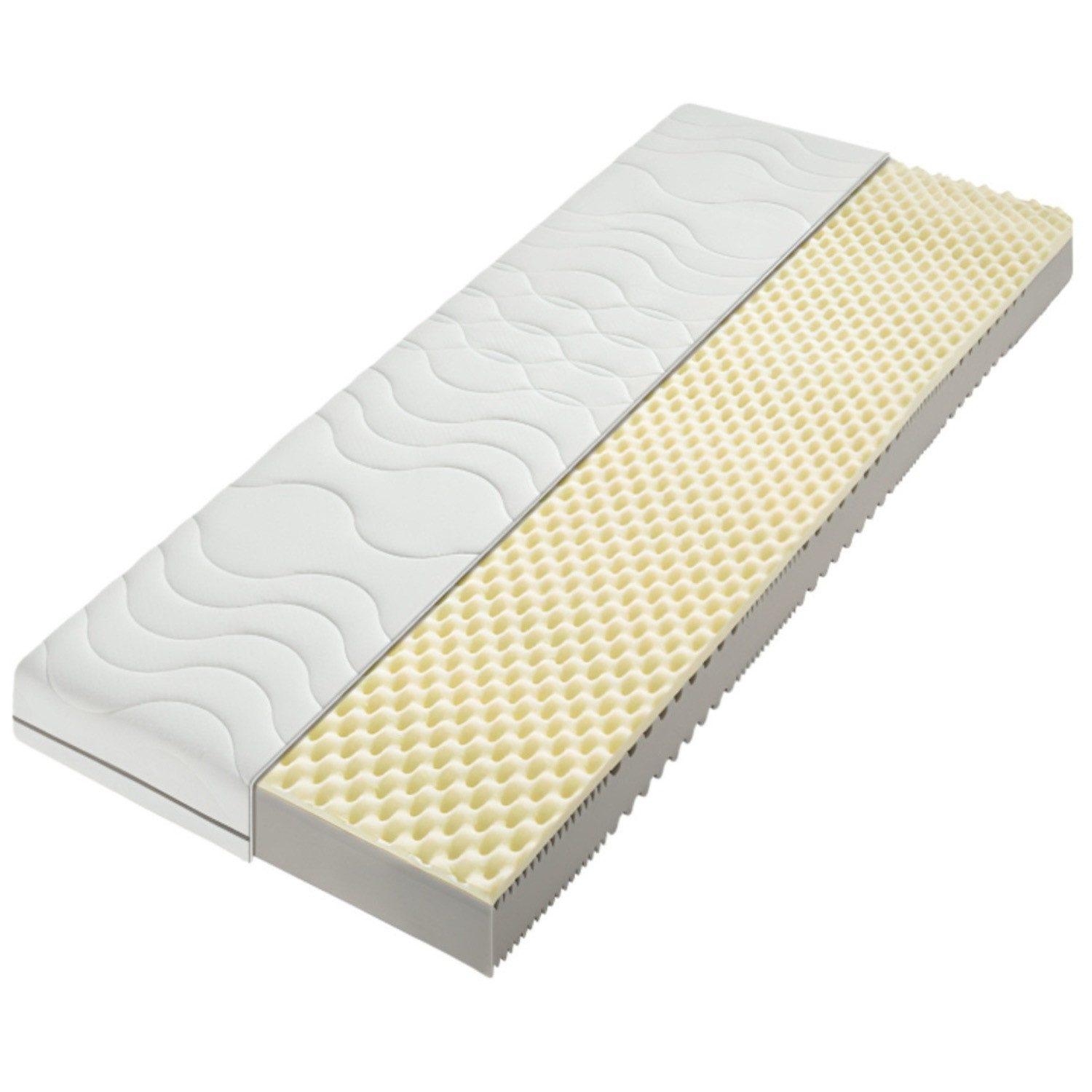 Visco-Matratze Nightstyle Visko 7 Zonen Matratze, Beco, (H2), Matratze 80x2 günstig online kaufen