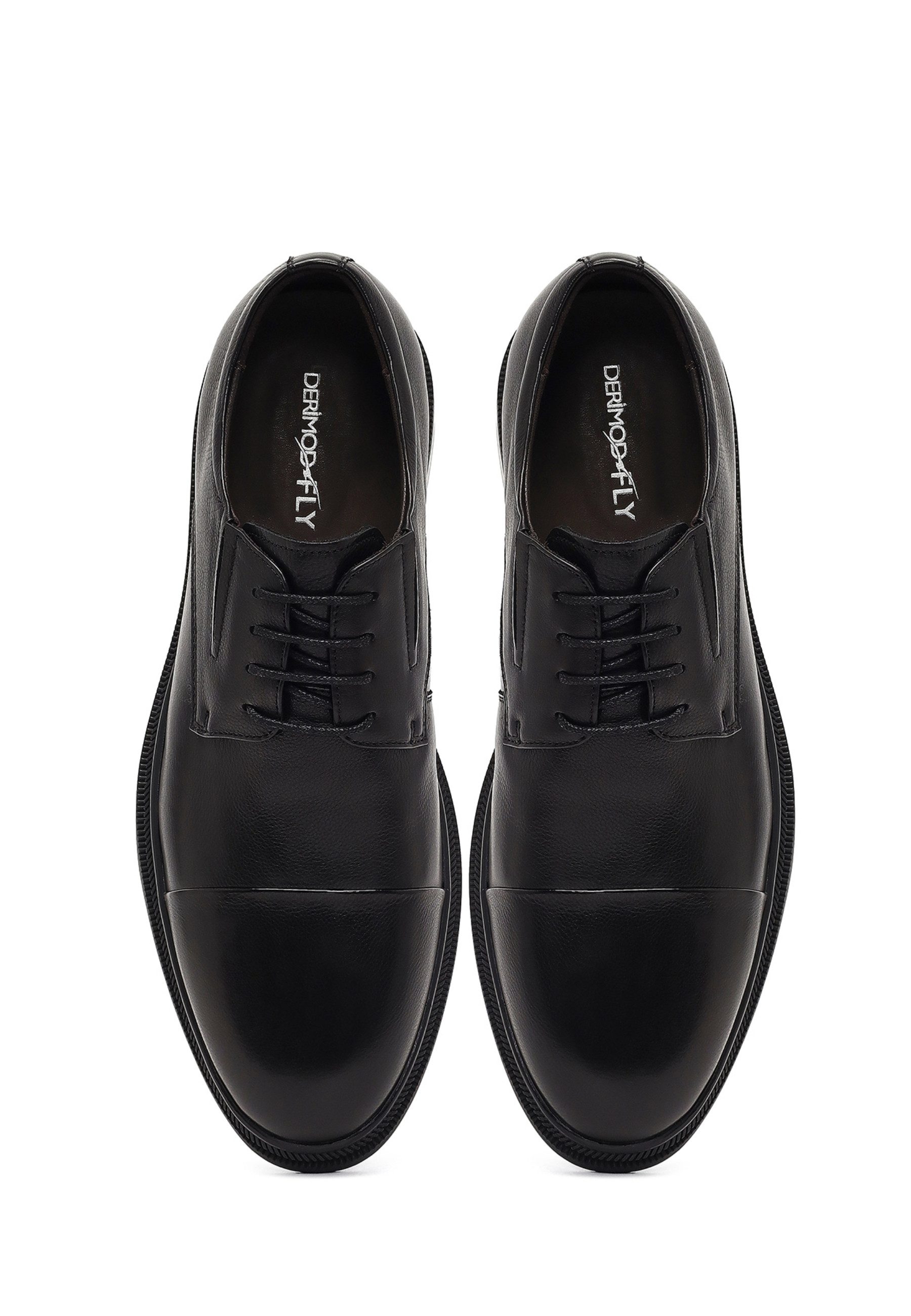 Derimod Klassische Schnürschuhe aus Leder Schnürschuh Schnürsenkel, Lederfutter