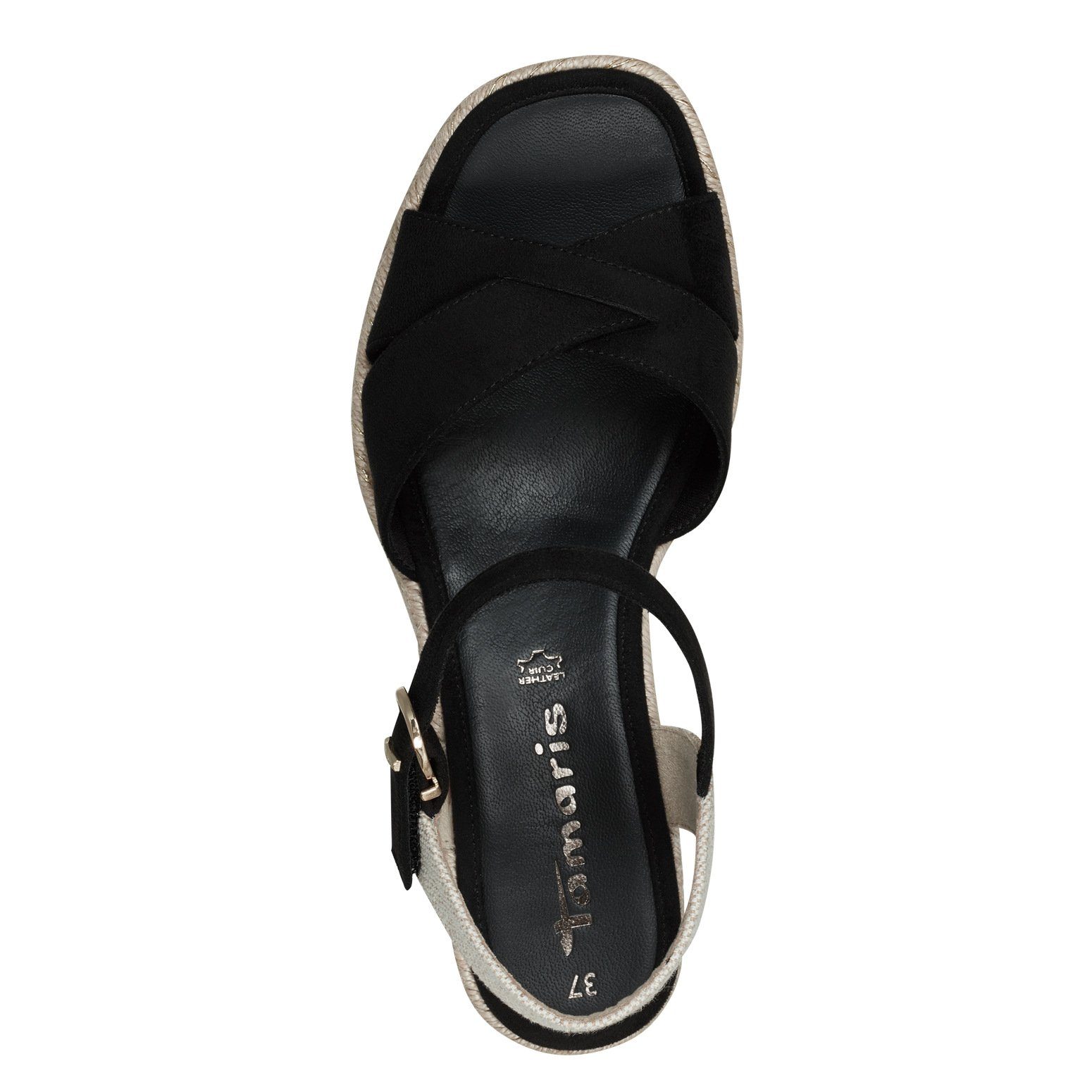 Tamaris Keilsandalette black (21203836)