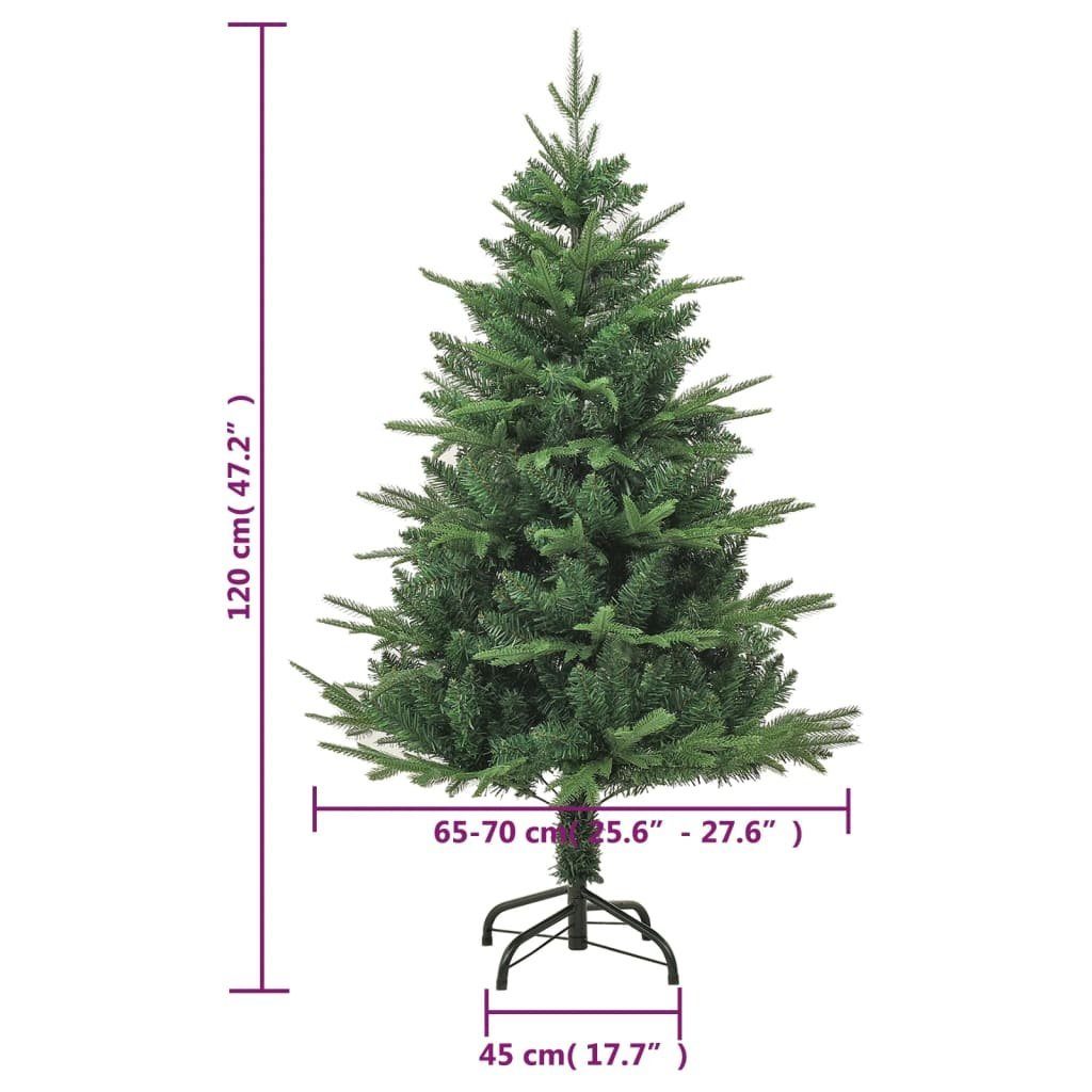 Weihnachtsbaum 120 cm Künstlicher Grün PVC vidaXL Weihnachtsbaum PE Künstlicher