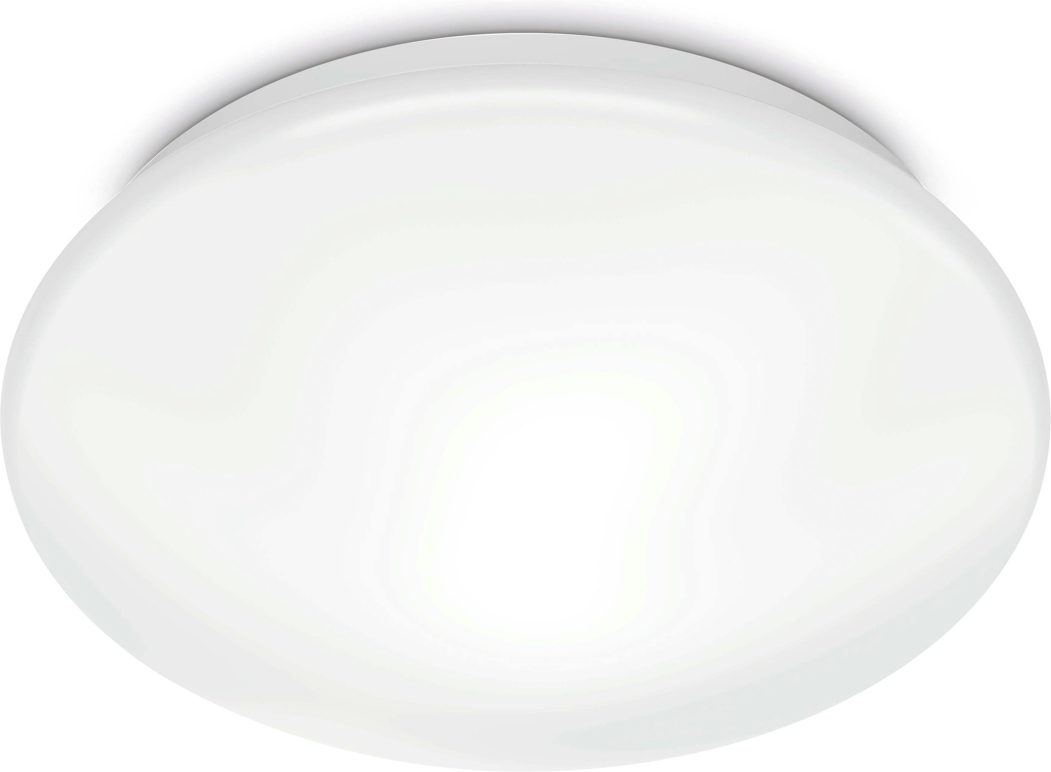 Philips LED Deckenleuchte Moire CL200 36W, 4000 Kelvin, 3800 Lumen, rund 49cm, weiss, LED fest integriert, Neutralweiß
