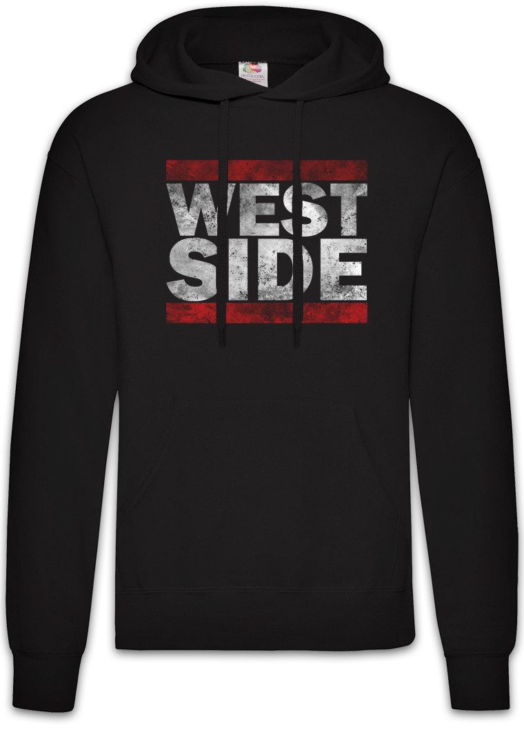 Urban Backwoods Hoodie West Side Herren Hoodie Run Fun Westside West Coast Westküste Gangster (1-tlg) Ghetto Hip Hop