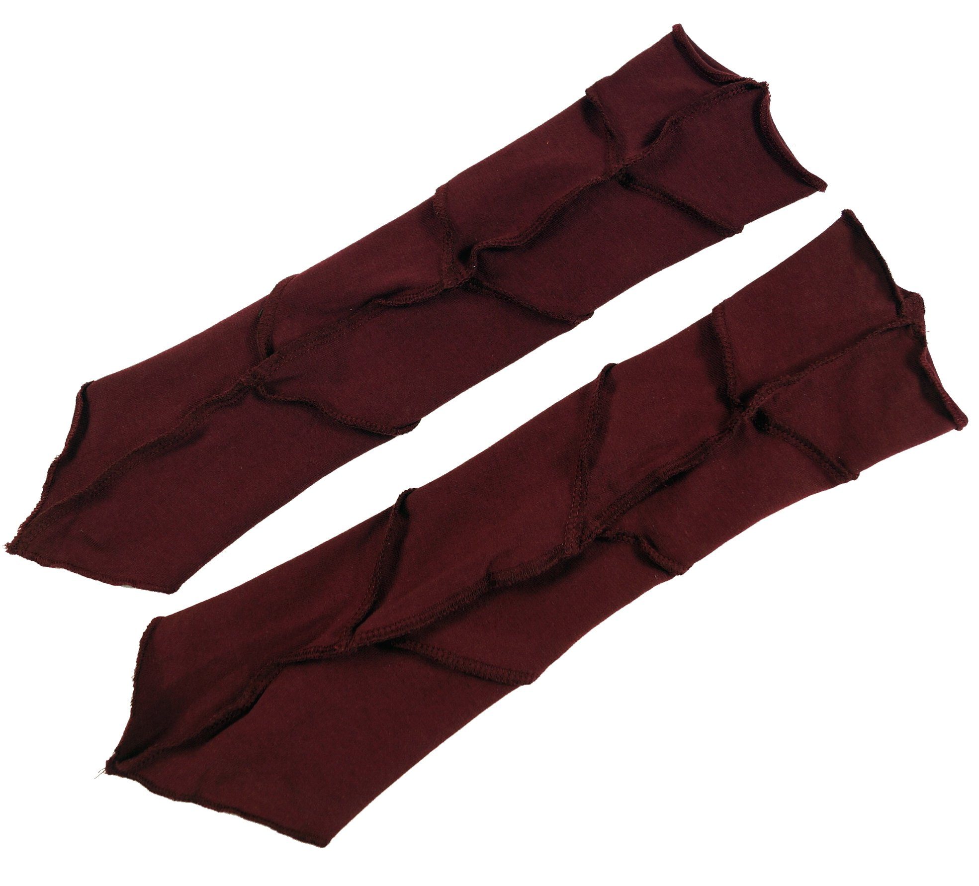 Guru-Shop Strickhandschuhe Psytrance Armstulpen - rot