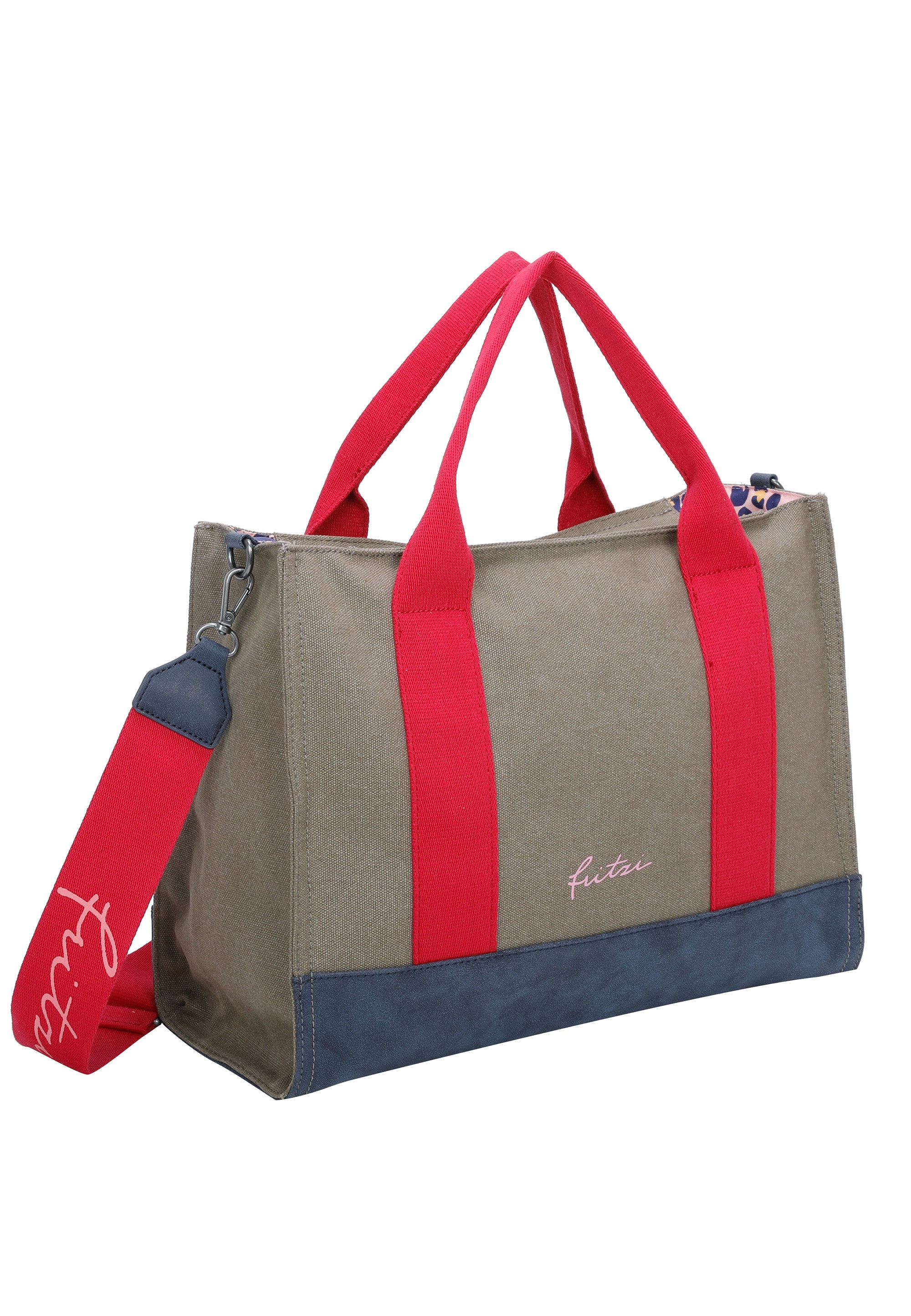 Fritzi aus Preußen Henkeltasche Canvas Tote Bag, mit verstell- und abnehmbarem Schulter-Riemen – Bild 2 von 5