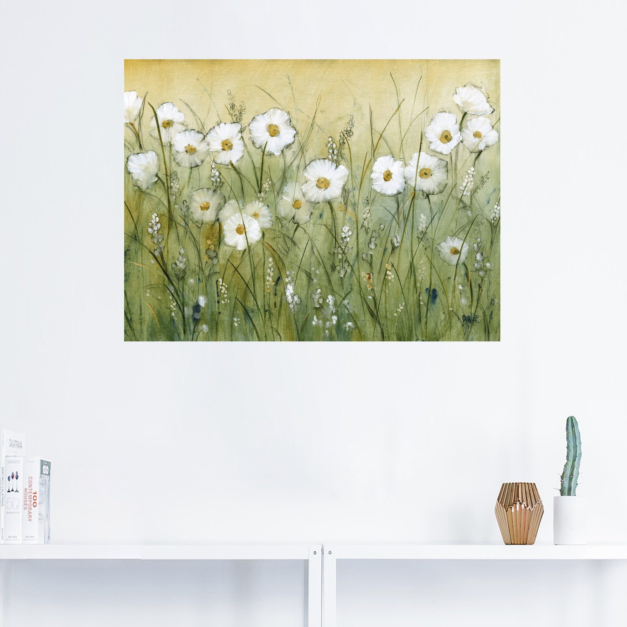 Artland Wandbild Gänseblümchenfrühling II, Blumen (1 günstig online kaufen