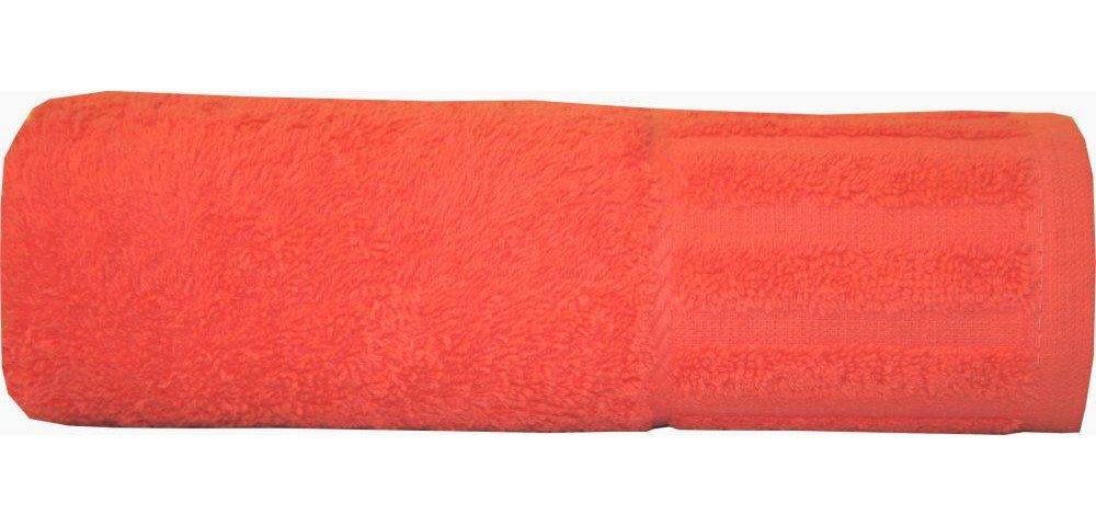 Seestern Handtücher Handtuch uni rot 50 x 100 cm