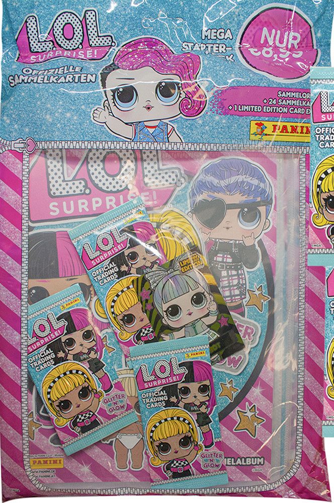 L.O.L. SURPRISE! Sammelkarte L.O.L Surprise Serie 3 Glitter 'N' Glow - 1 Starter