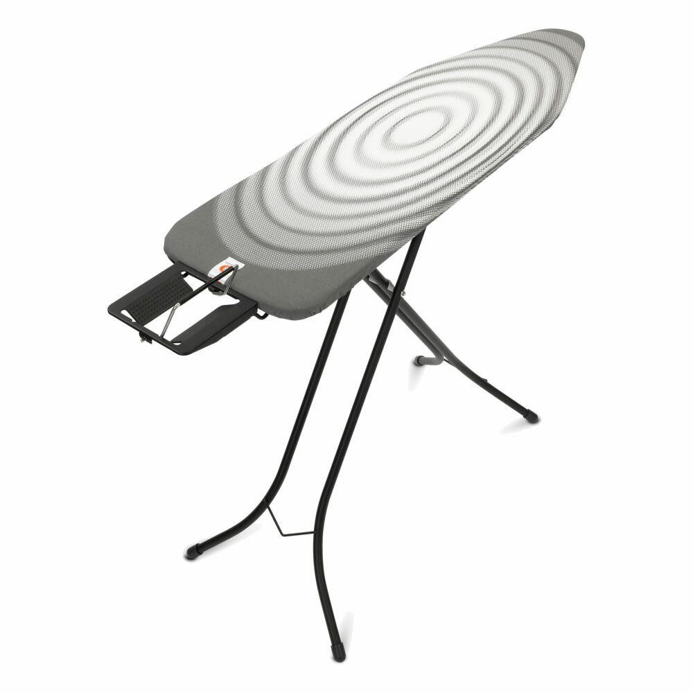 Brabantia Bügelbrett B Titan Oval / Black 103841, Bügelfläche 124x38 cm