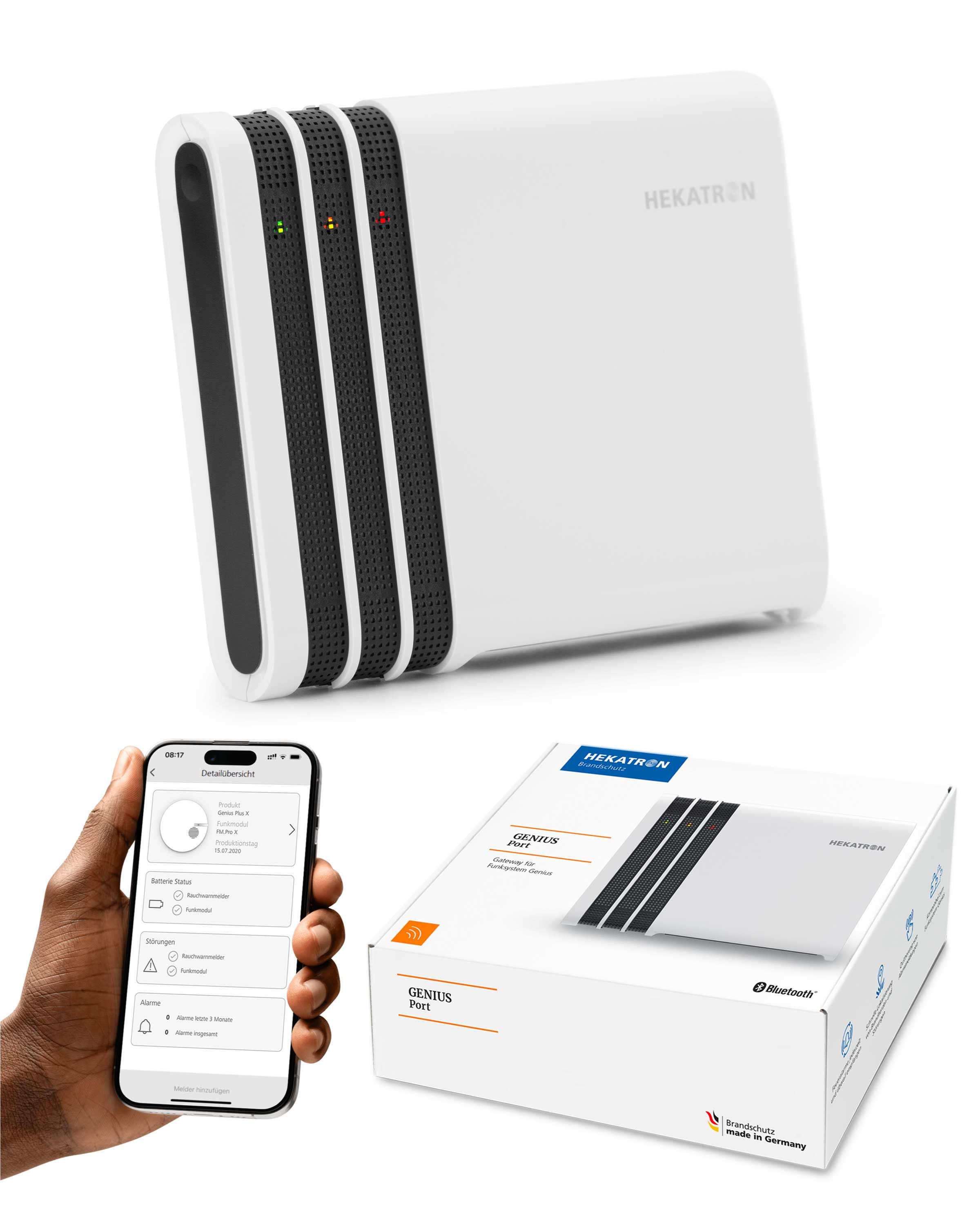 Hekatron Genius Port – Funkgateway Rauchmelder