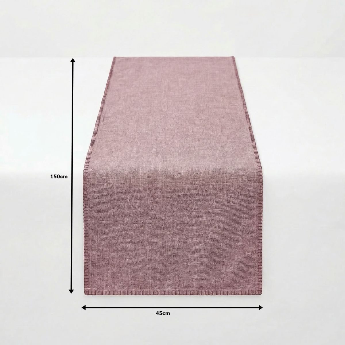 OTTO home Tischläufer Tischläufer rose 45x150cm (1-tlg) – Bild 5 von 5