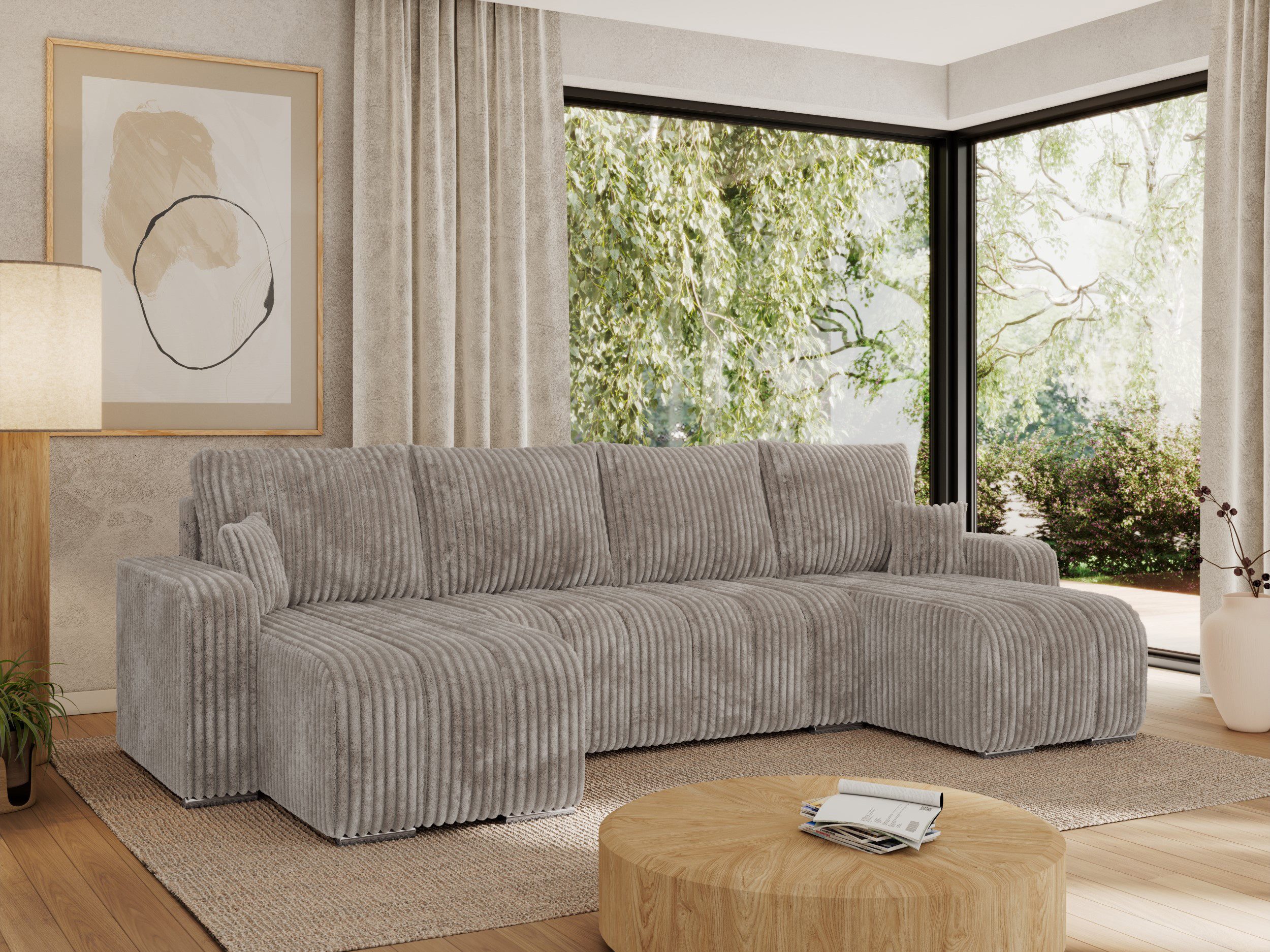 MKS MÖBEL Ecksofa KIRASSO U, Set, günstig online kaufen