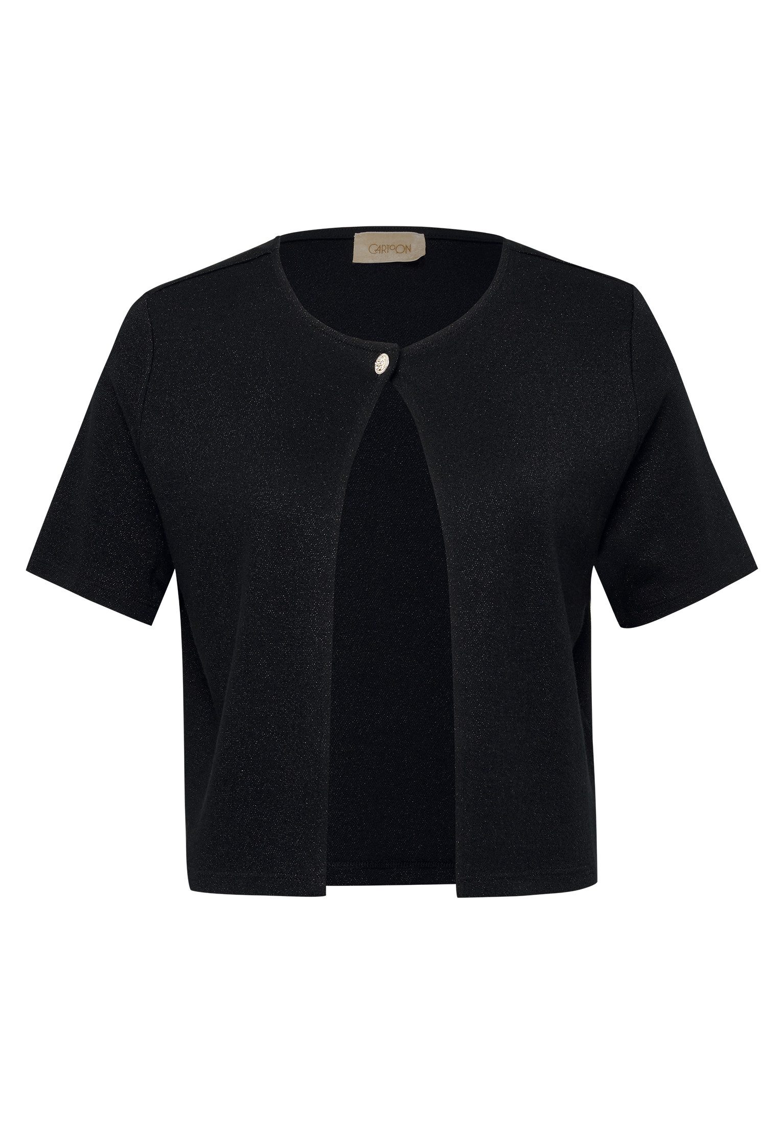 Cartoon Strickjacke Damen kurzarm (1-tlg) günstig online kaufen