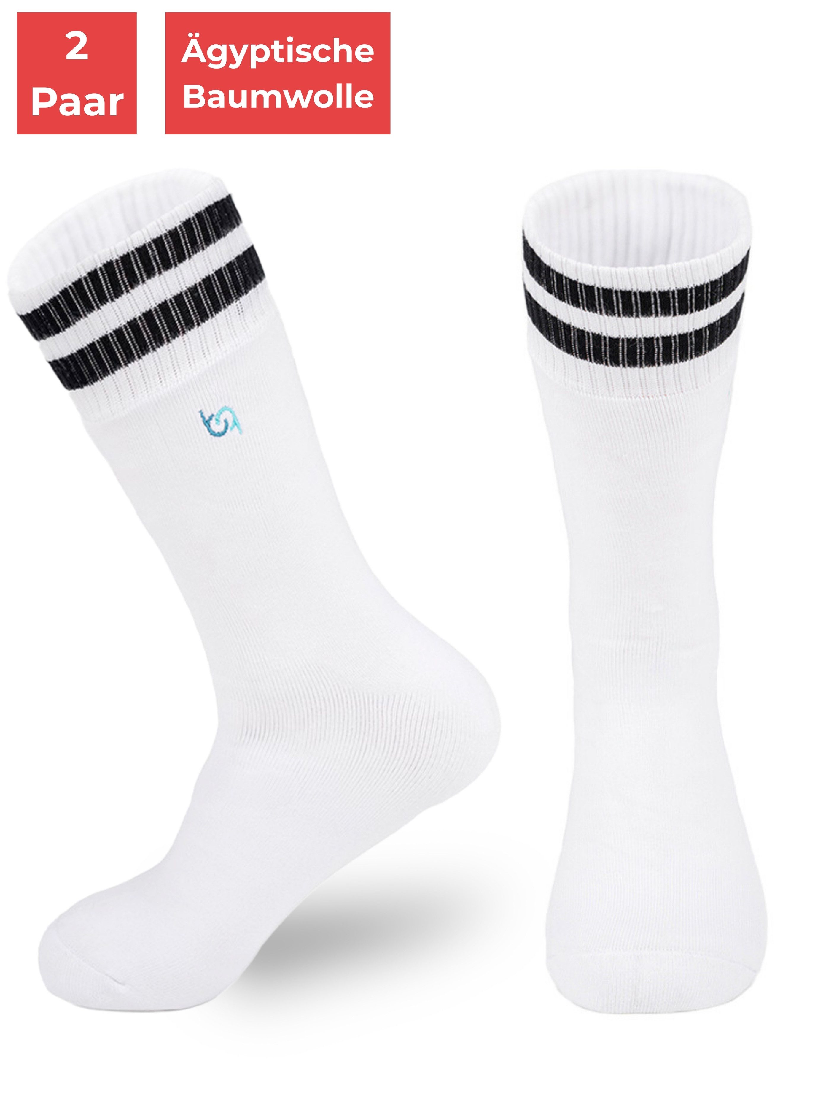 beqem Thermosocken (2-Paar Unisex) Ägyptische Baumwolle, vollflächige Polsterung