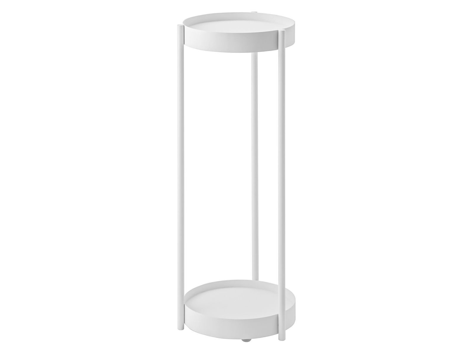 Yamazaki Blumenständer Tower Beistelltisch Regal für Pflanzen 2 Ebenen Blumenregal, Pflanzen-Ständer, Beistelltisch, Ablage, 2 Etagen