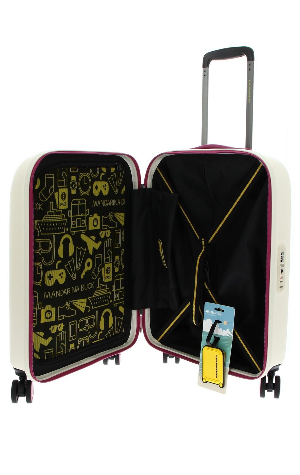 Mandarina Duck Hartschalen-Trolley Cabin Trolley, 4 Rollen