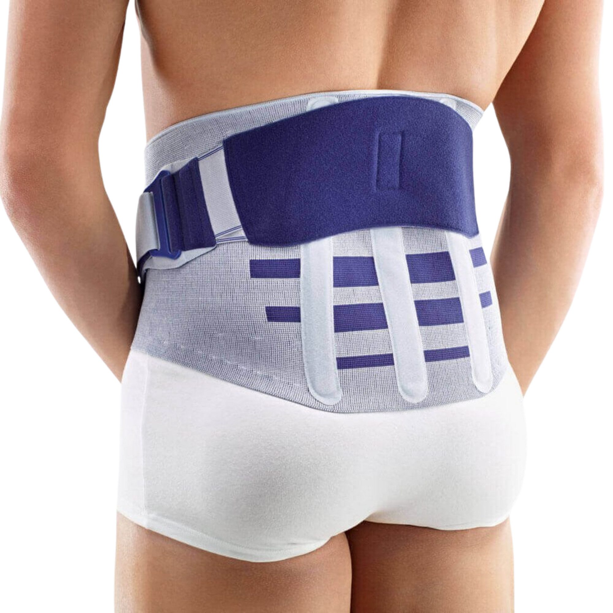 Bauerfeind Rückenbandage LumboLoc Forte Rückenorthese Farbe: Titan