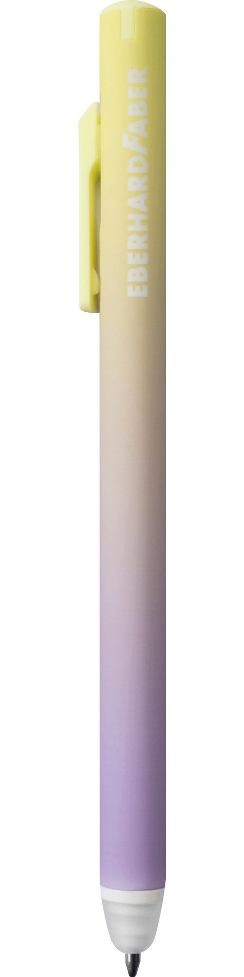 Eberhard Faber Marker Eberhard Faber Click It! Gelschreiber GenTrend radierbar 0,7mm gelb