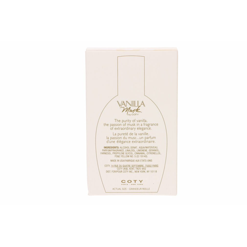 Eau de Cologne Vanille Moschus Köln Spray 50ml für Frauen