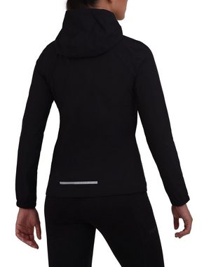 TCA Trainingspullover TCA Damen Regenjacke wasserdicht mit Reißverschlusstaschen - Schwarz (1-tlg)