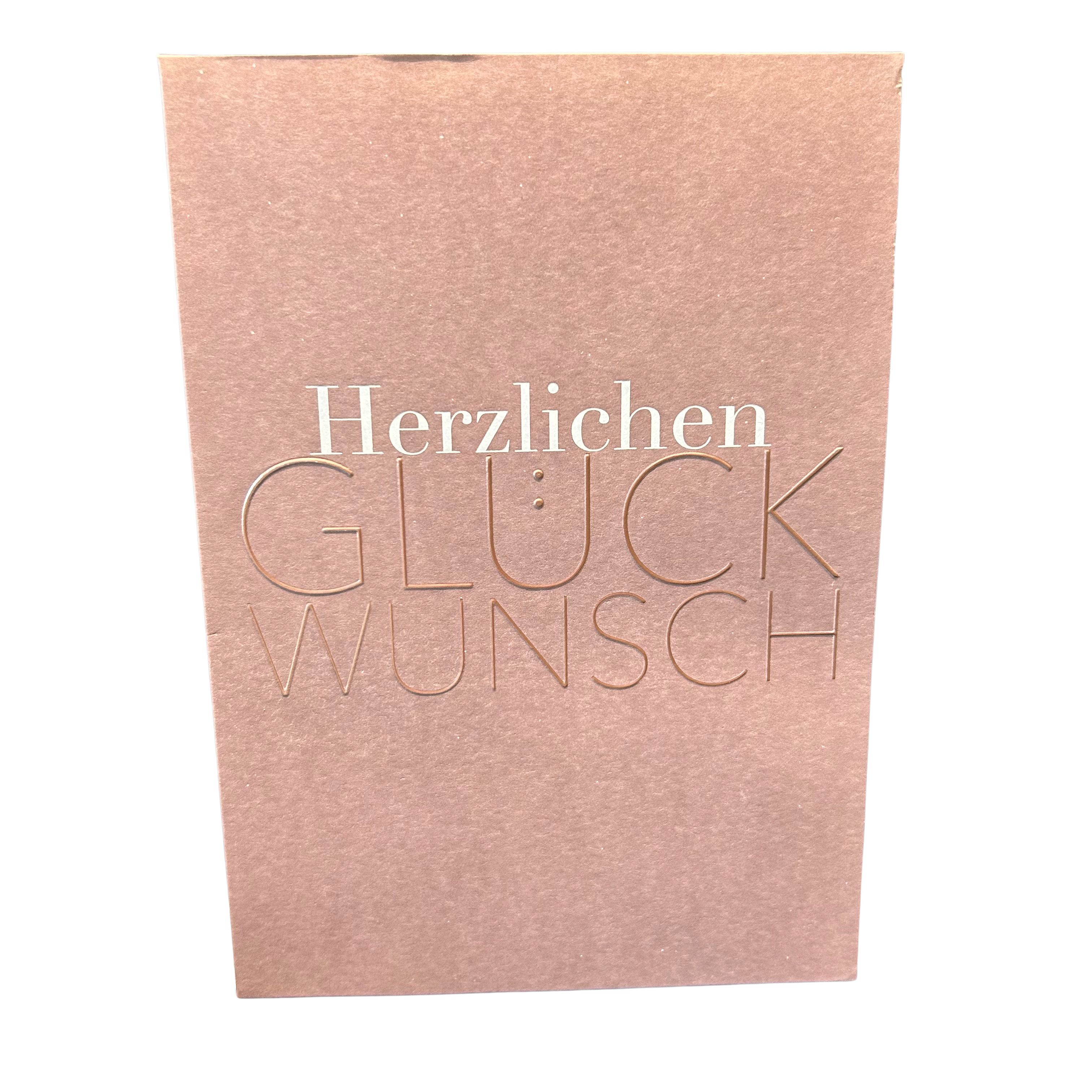 Räder Design Geburtstagskarte Karte „Herzlichen Glückwunsch“ mit Umschlag von räder design