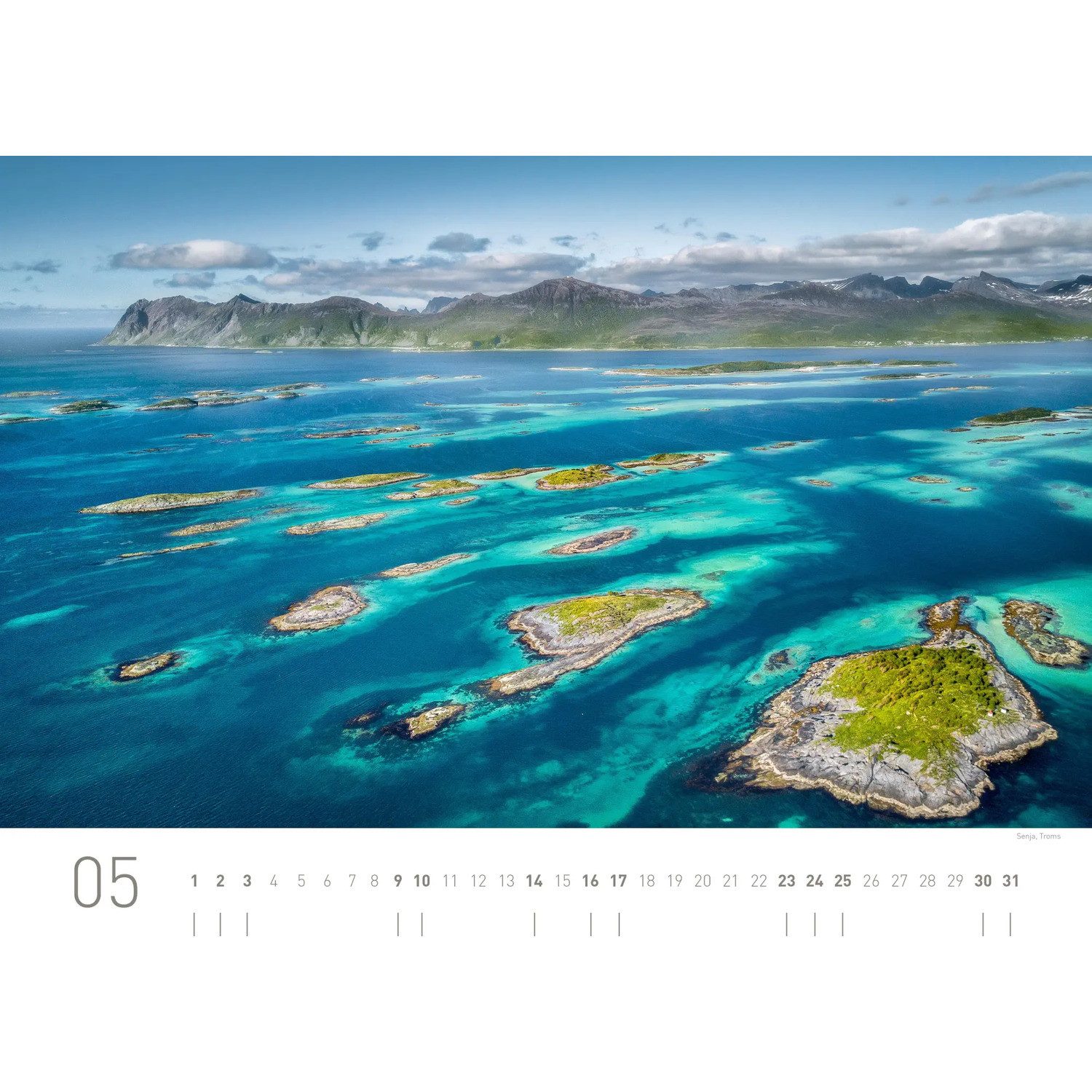 WALTER Wandkalender Norwegen Exklusivkalender 2026