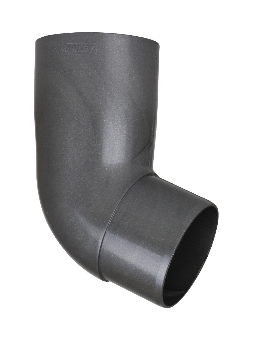 Dachrinnenreiniger Marley Rohrbogen DN 75, 67°, anthrazit metallic
