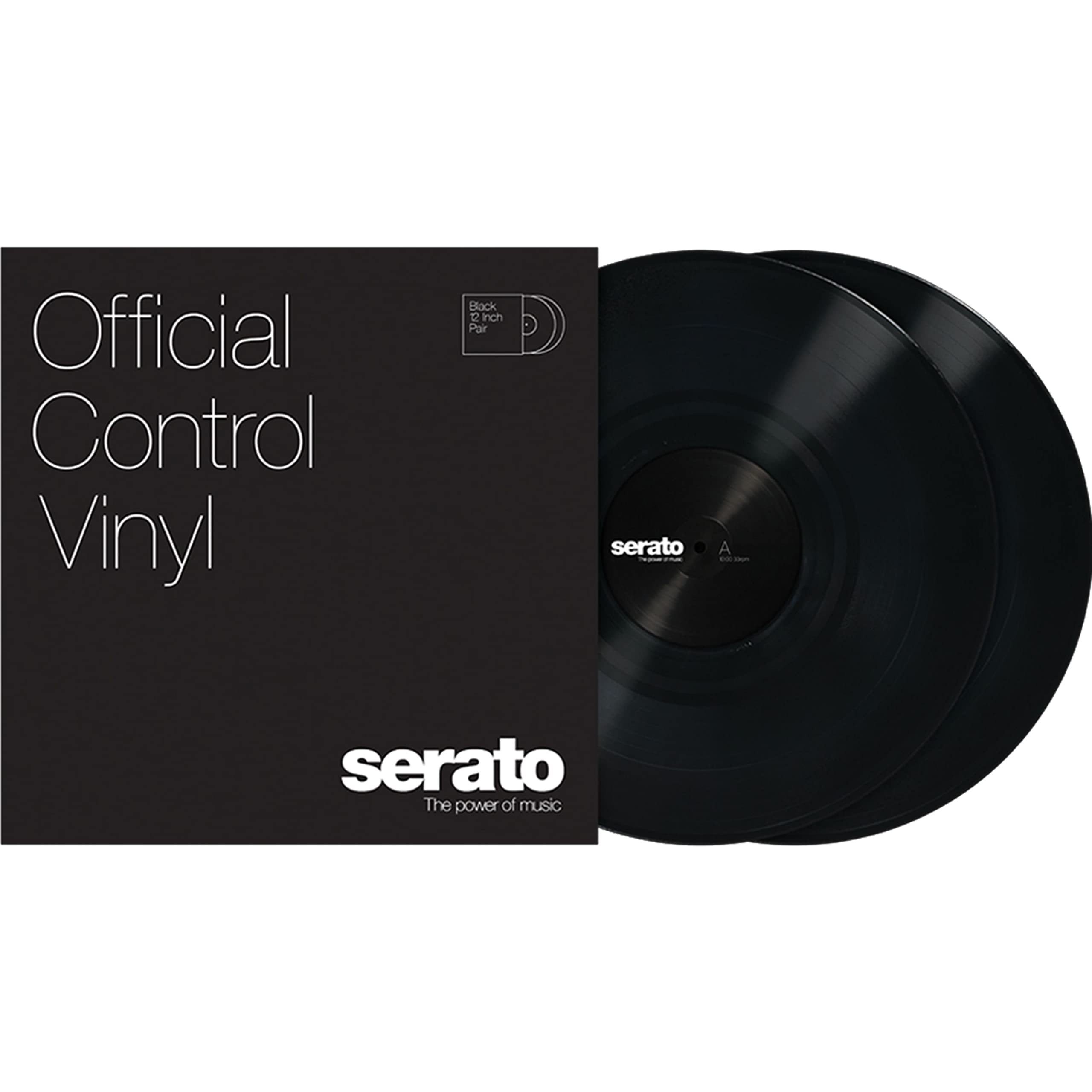 Serato DJ Controller, (Performance Control Vinyl Schwarz (paar), Performance Control Vinyl Schwarz (paar) - DJ Control