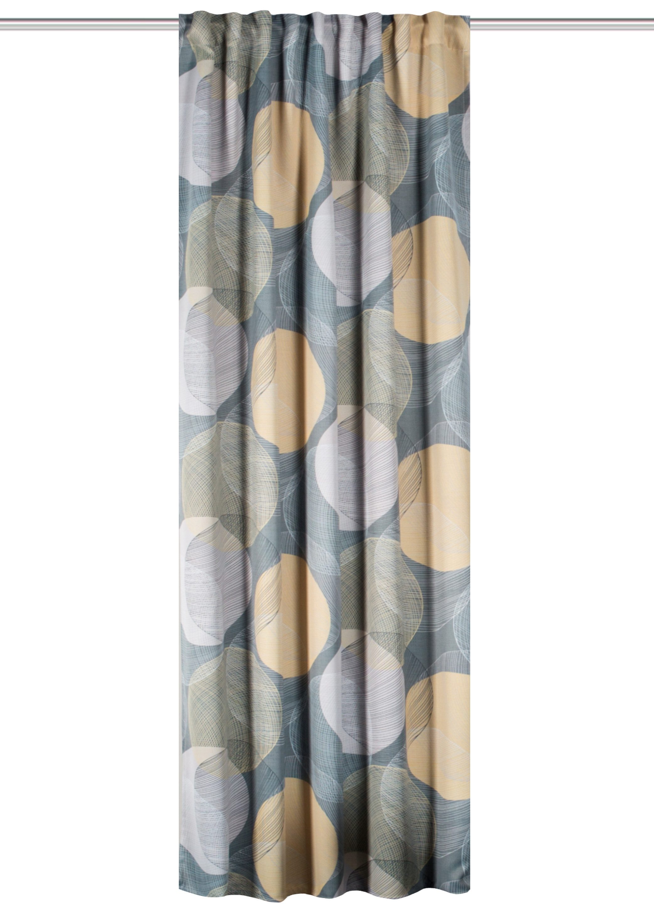 HOME WOHNIDEEN Vorhang Abdunklungsschal MILLAN Digitalbedruckt, 245x135 cm, günstig online kaufen