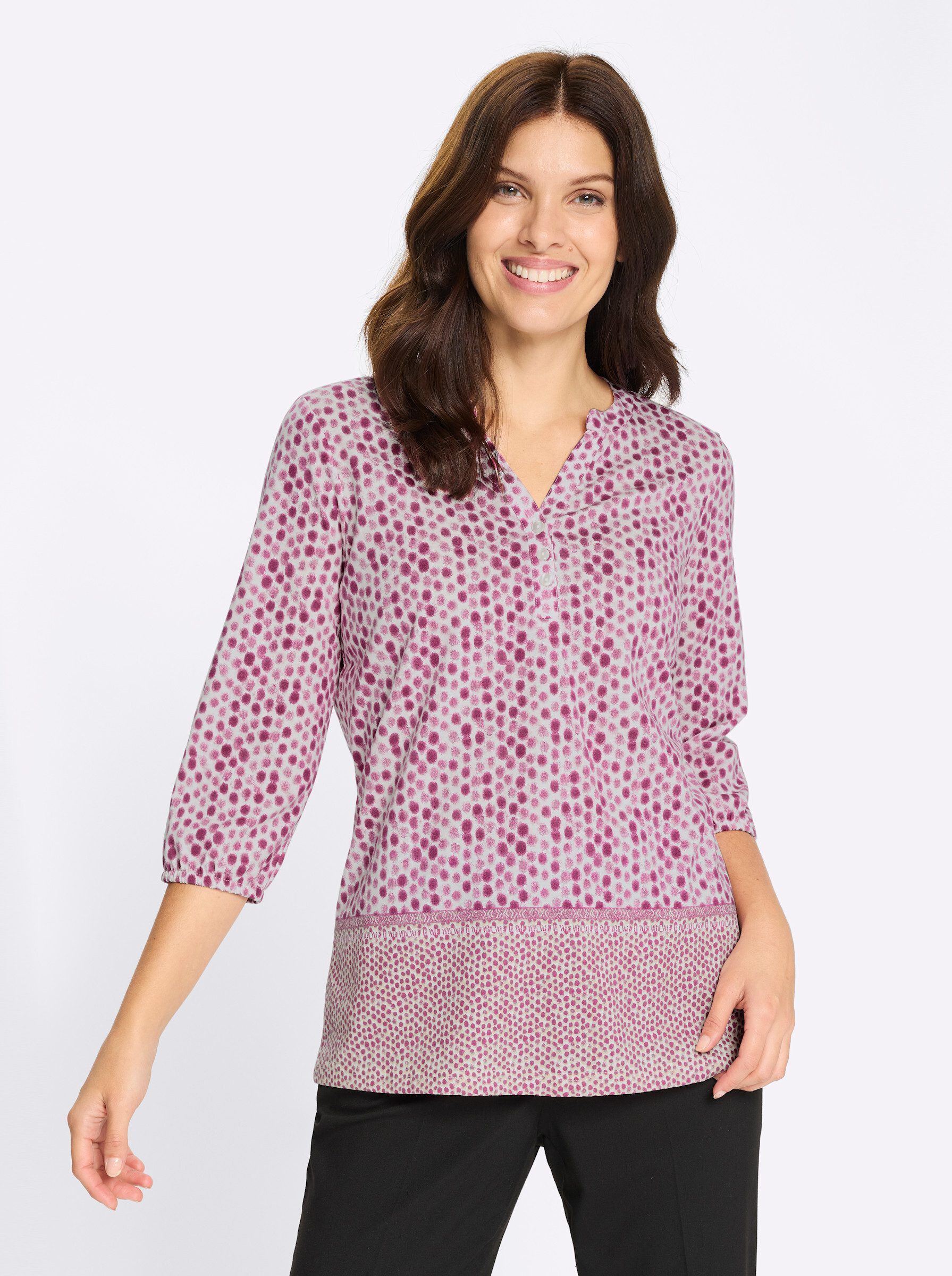 Sieh an! T-Shirt 3/4-Arm-Shirt 3/4-Arm günstig online kaufen